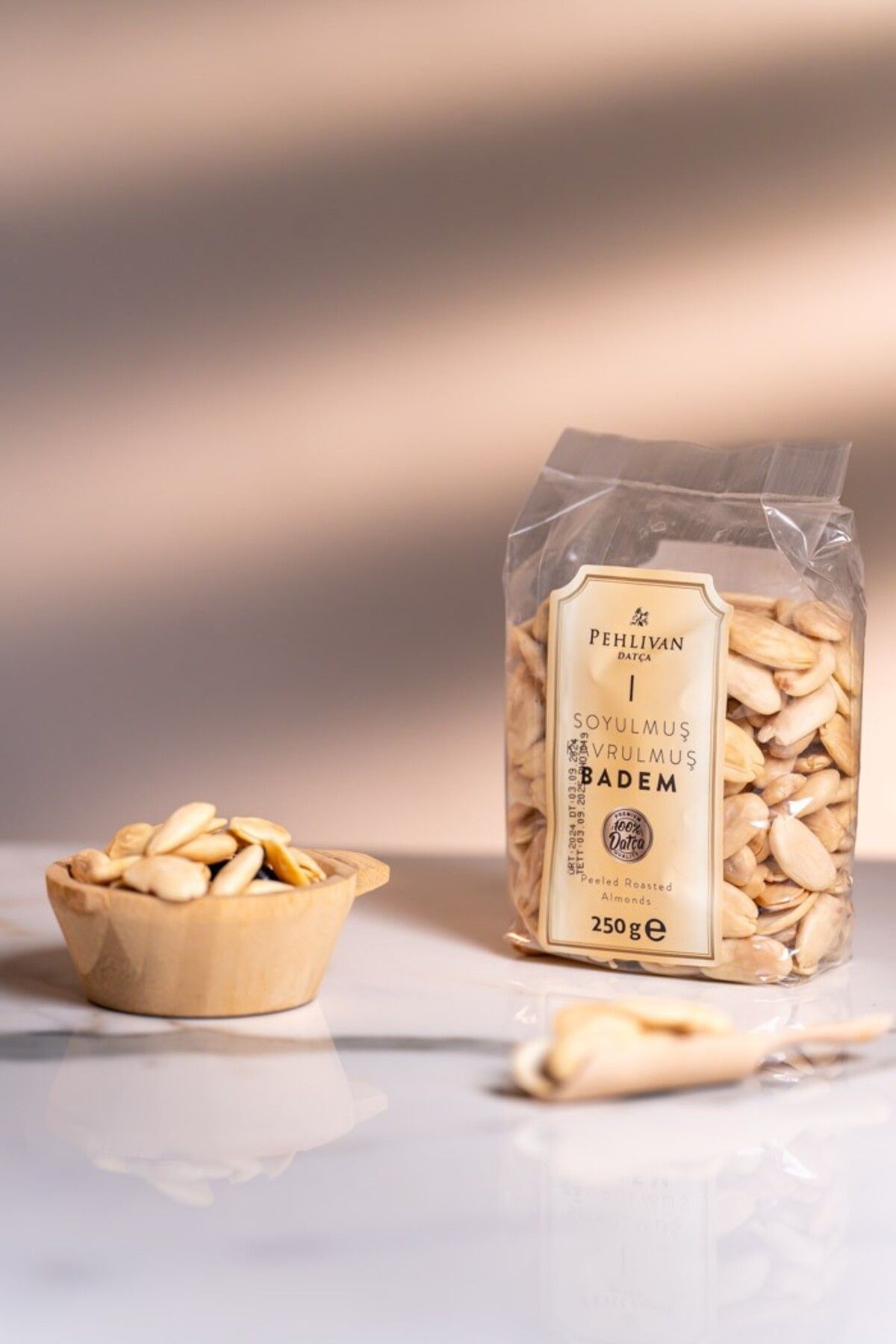 Soyulmuş Kavrulmuş Badem 250 gr - 2