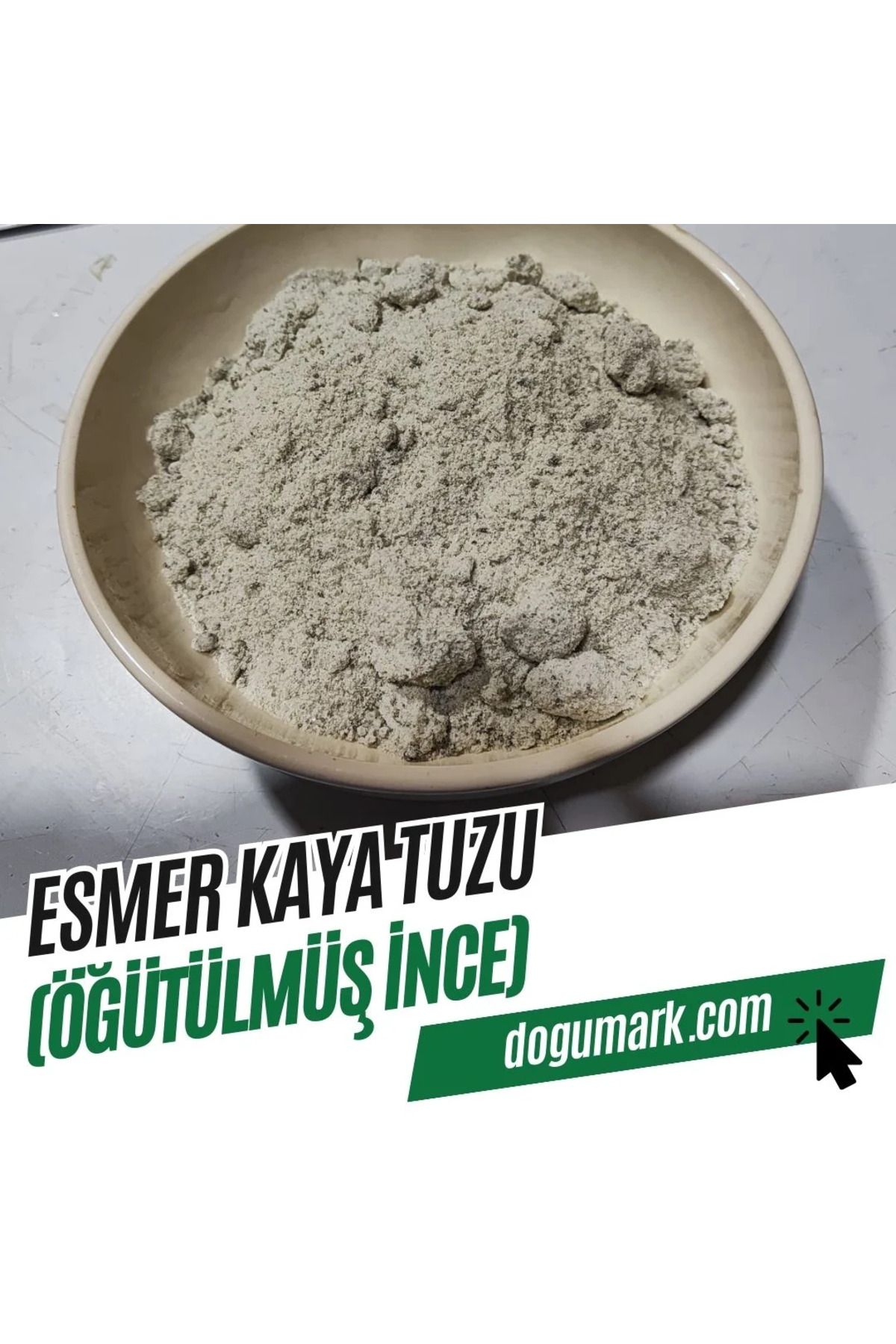 DoğuMark Esmer Kaya Tuzu (1 Kg) - (Öğütülmüş İnce)