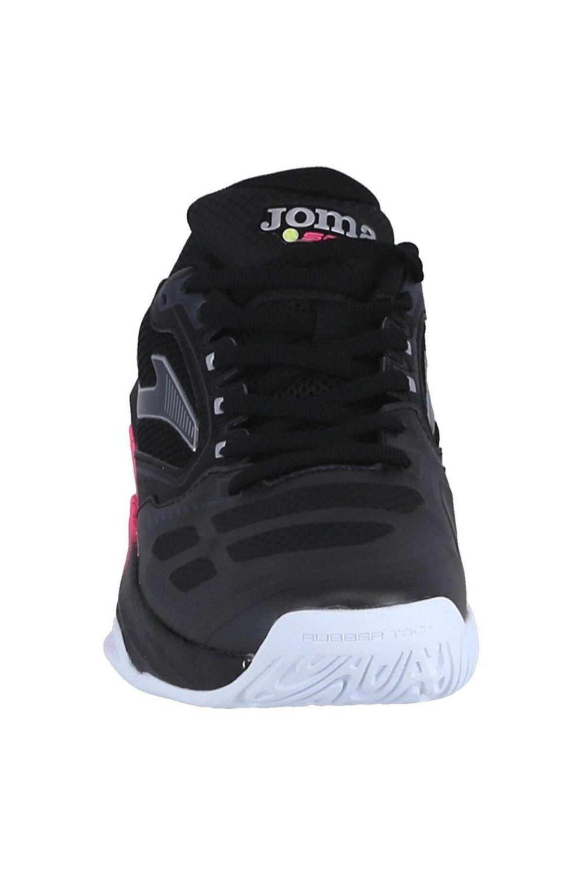 Joma-Set Lady 2401 Siyah All Court Kadın Tenis Ayakkabısı Tselw2401ac 4