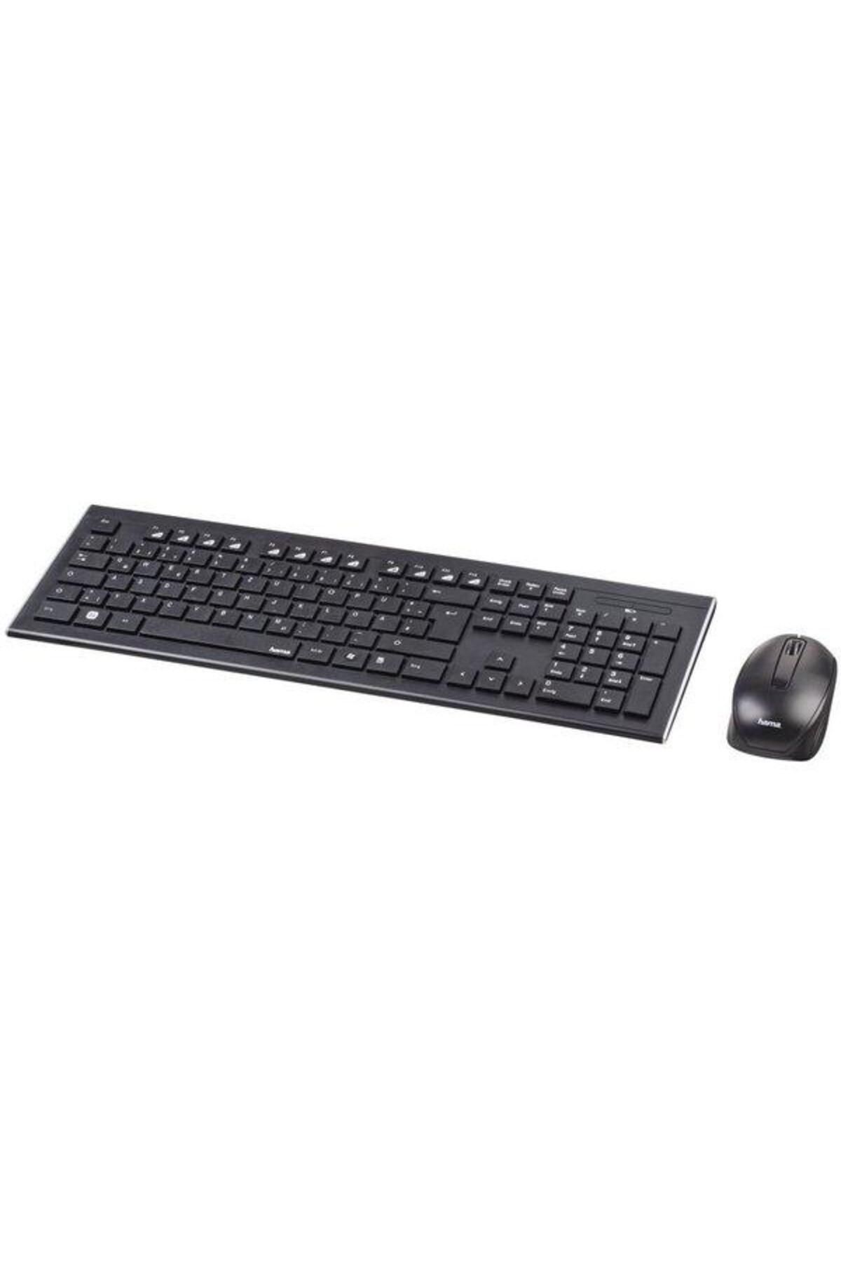 Hama-Cortino Wireless Keyboard Mouse Set D3182664 Black
Keyboard/Mouse Set 1