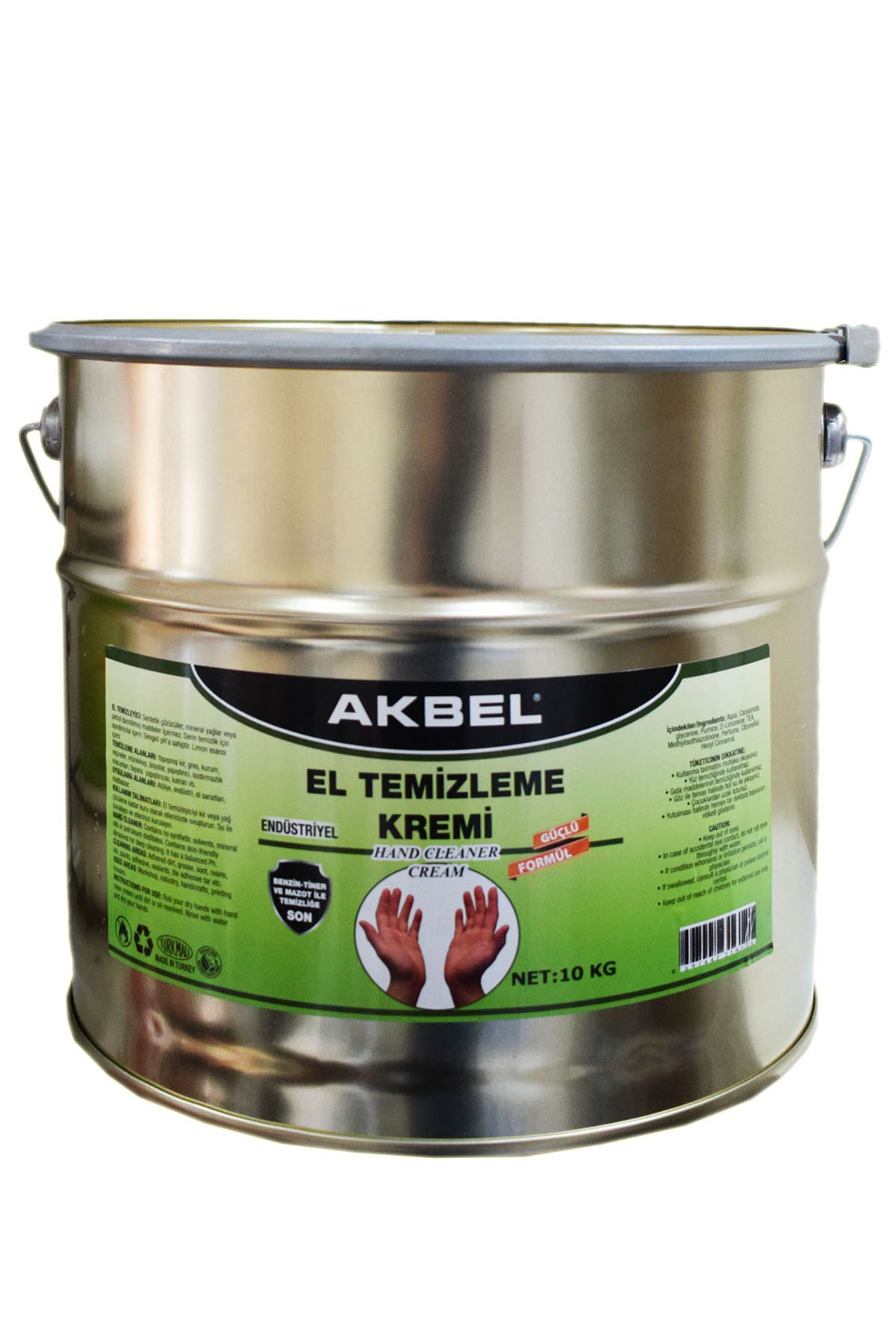 akbel Endüstriyel El Temizleme Kremi 10 kg