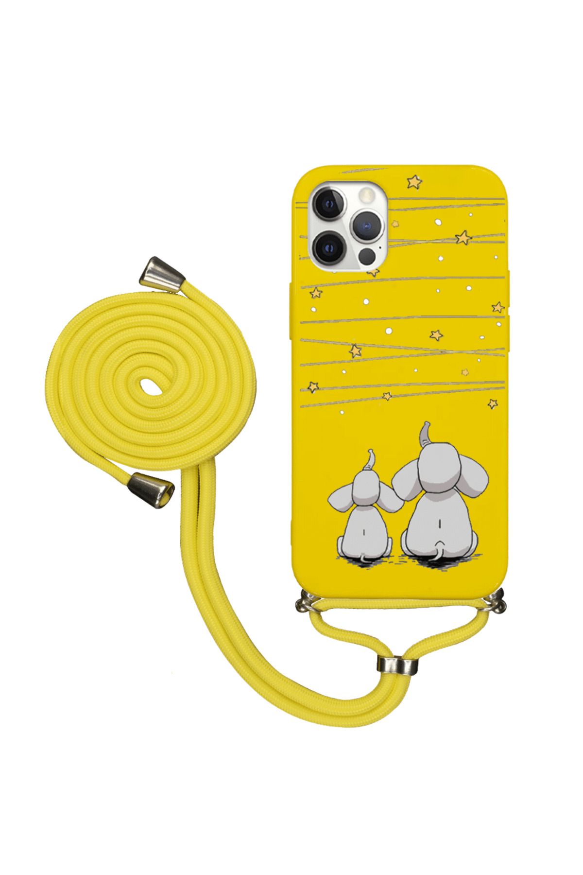 Royaleks iPhone 12 Pro Max İpli Lansman Kılıf - Elephants And The Stars