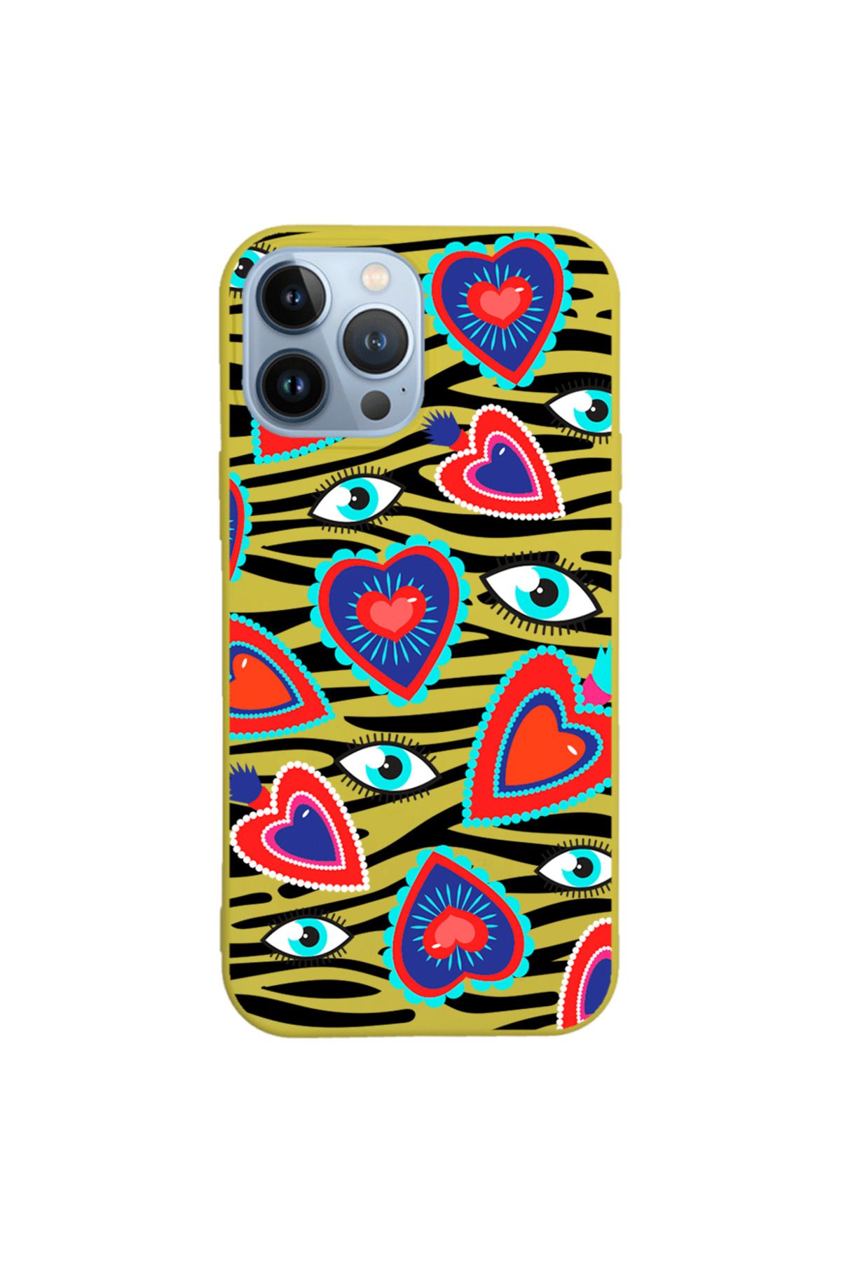 Royaleks iPhone 13 Pro Lansman Kılıf - Eye Of The Heart