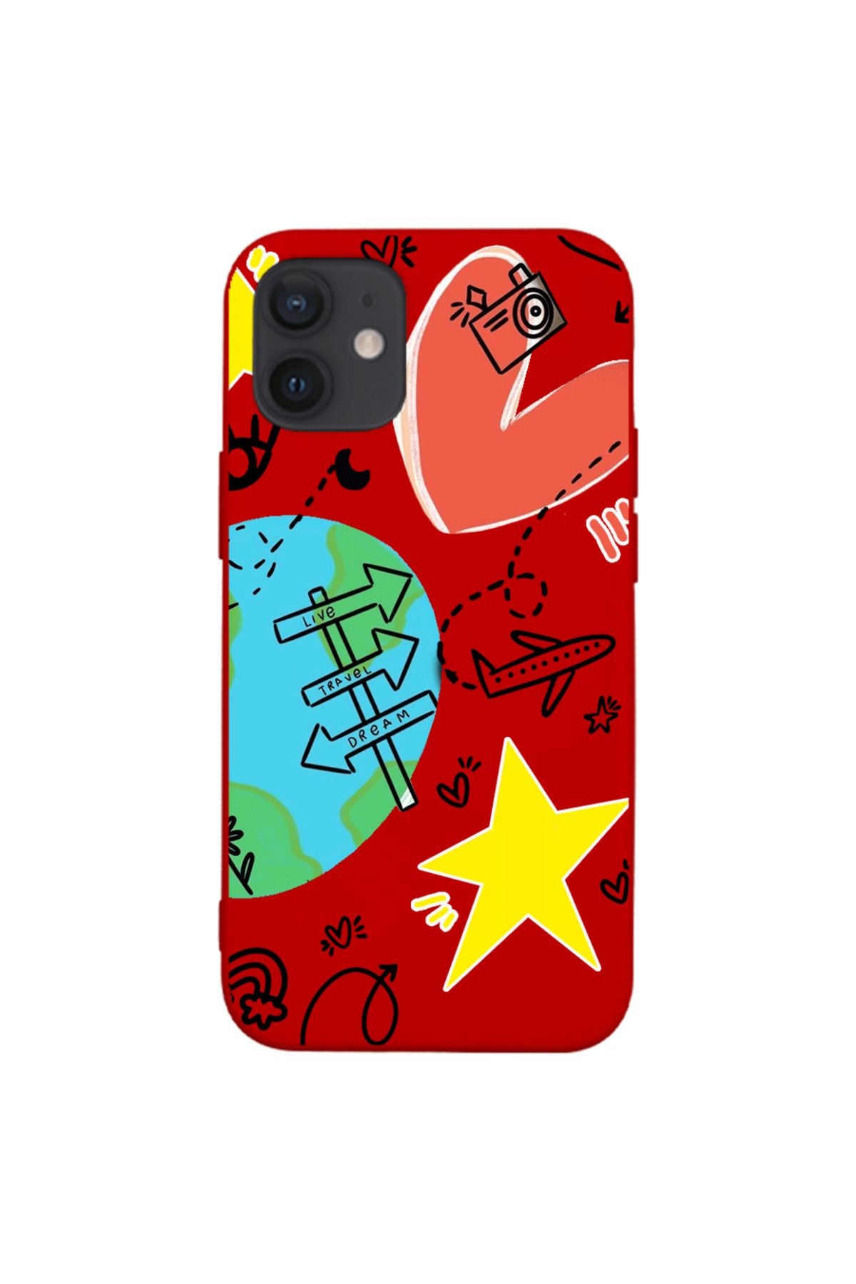 Royaleks iPhone 12 Mini Lansman Kılıf - World
