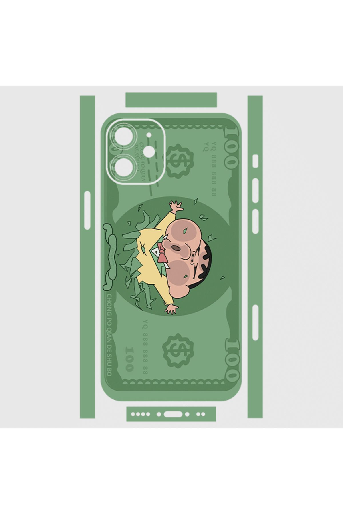 Royaleks iPhone 12 Telefon Kaplama - Dolar
