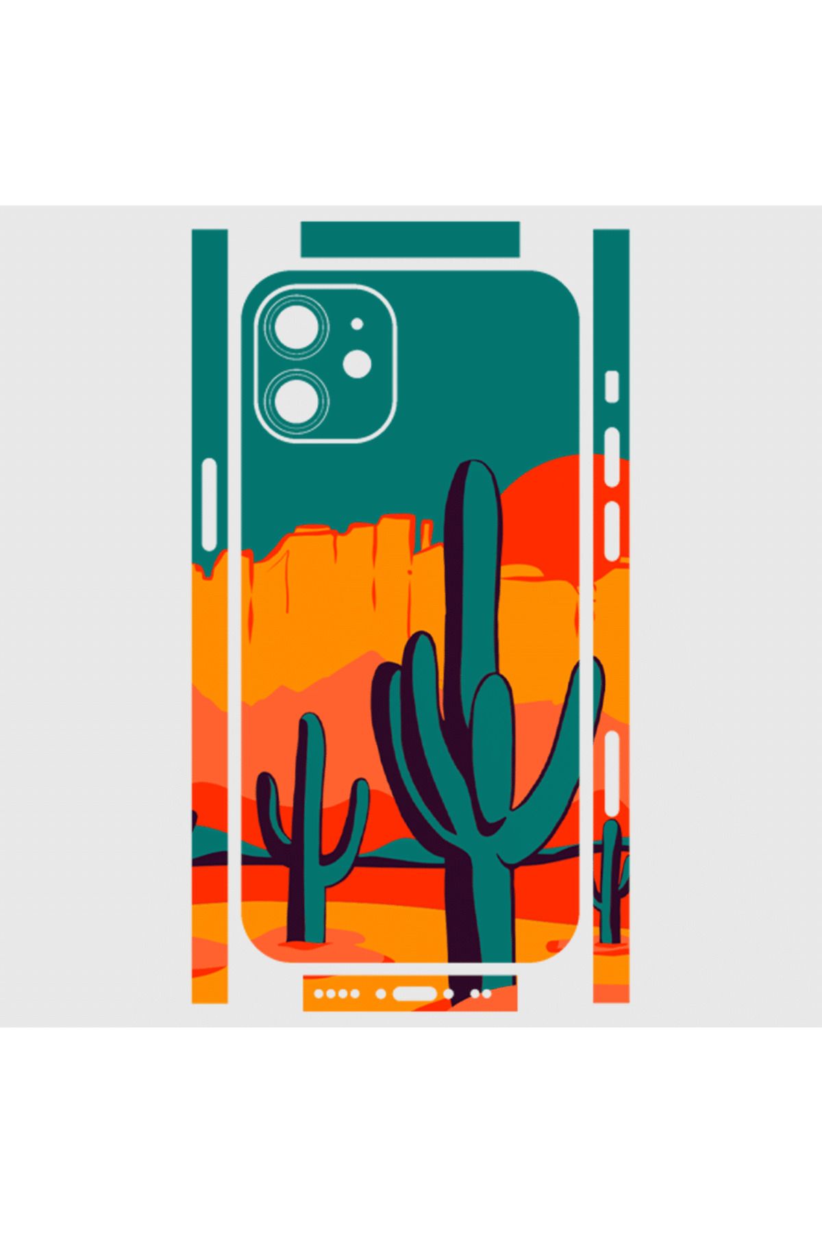 Royaleks iPhone 12 Mini Telefon Kaplama - Arizona