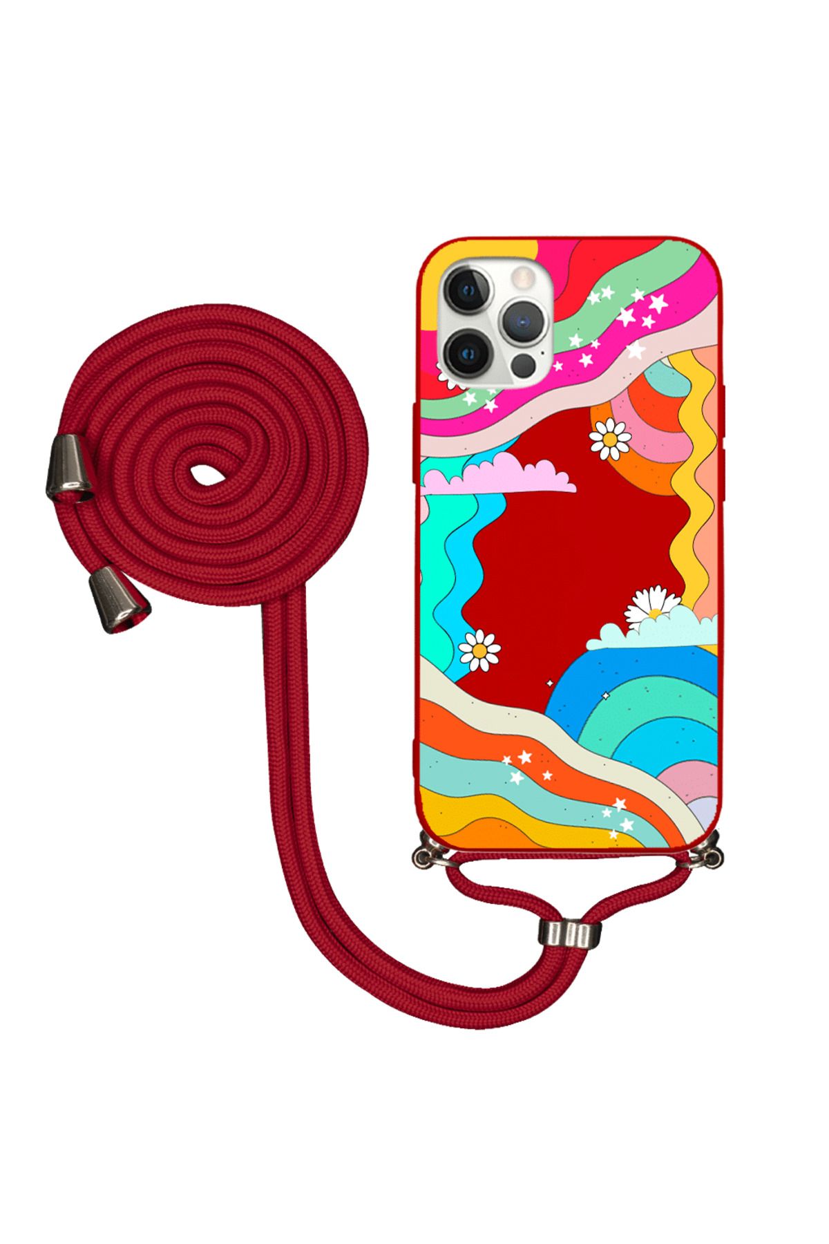 Royaleks iPhone 12 Pro Max İpli Lansman Kılıf - Colors