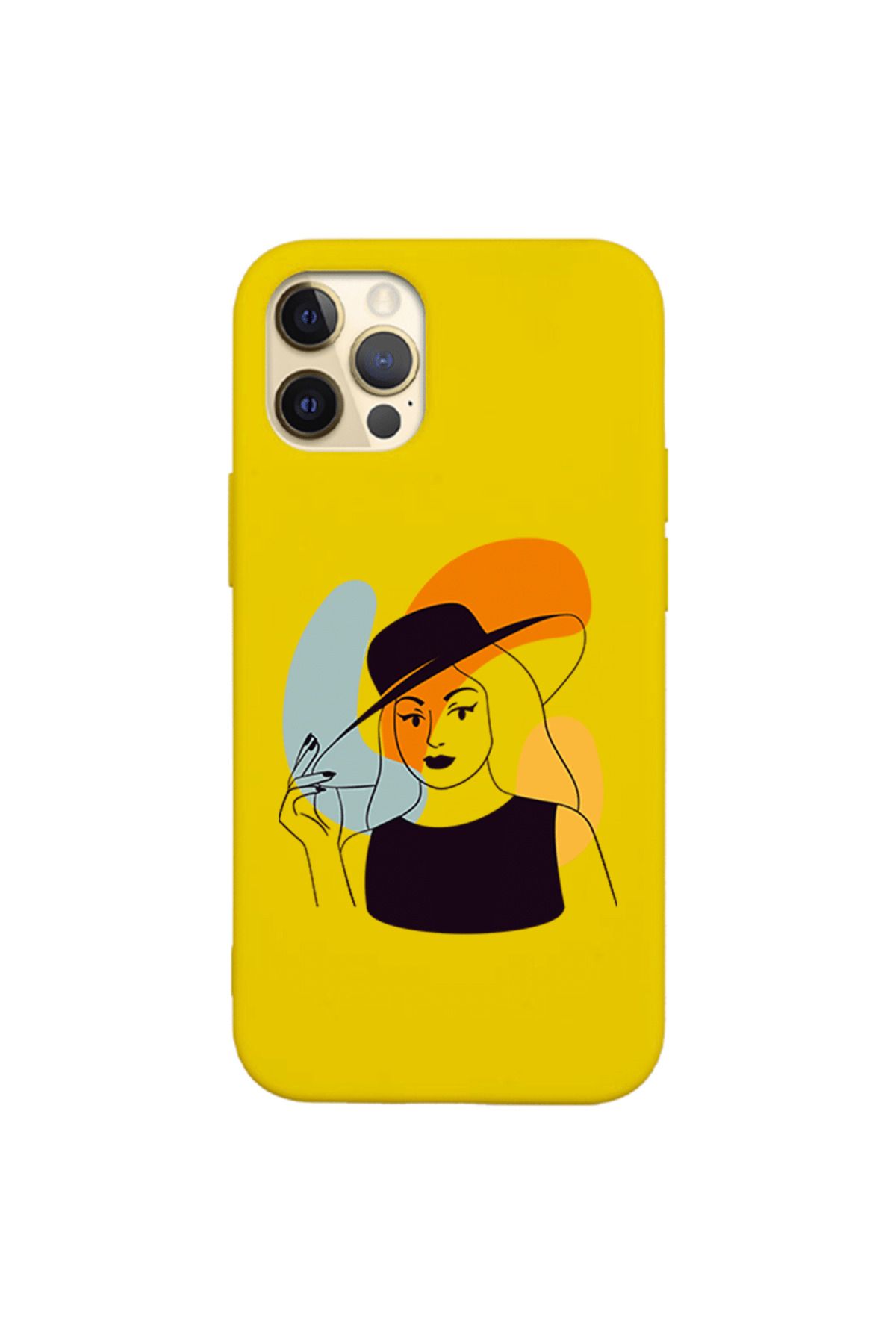 Royaleks iPhone 12 Pro Max Lansman Kılıf - Art Woman 4