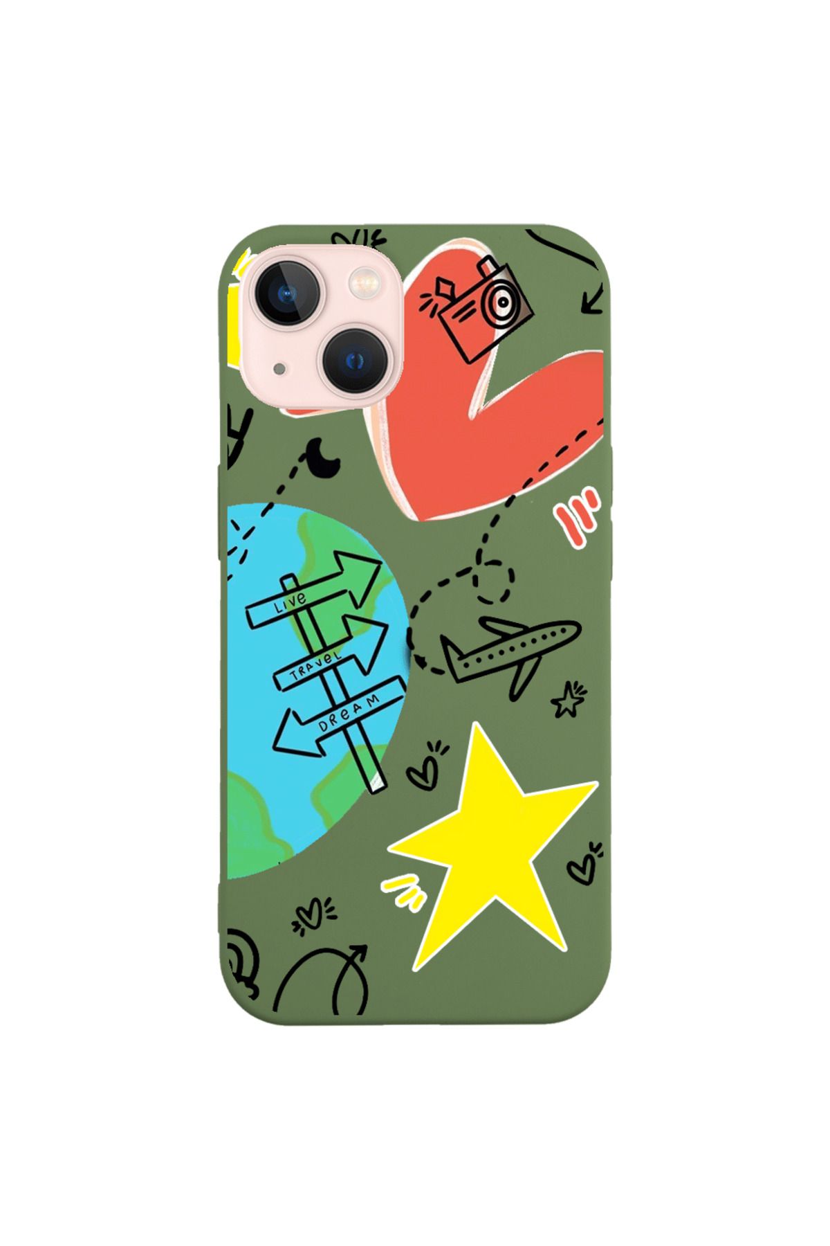 Royaleks iPhone 13 Lansman Kılıf - World