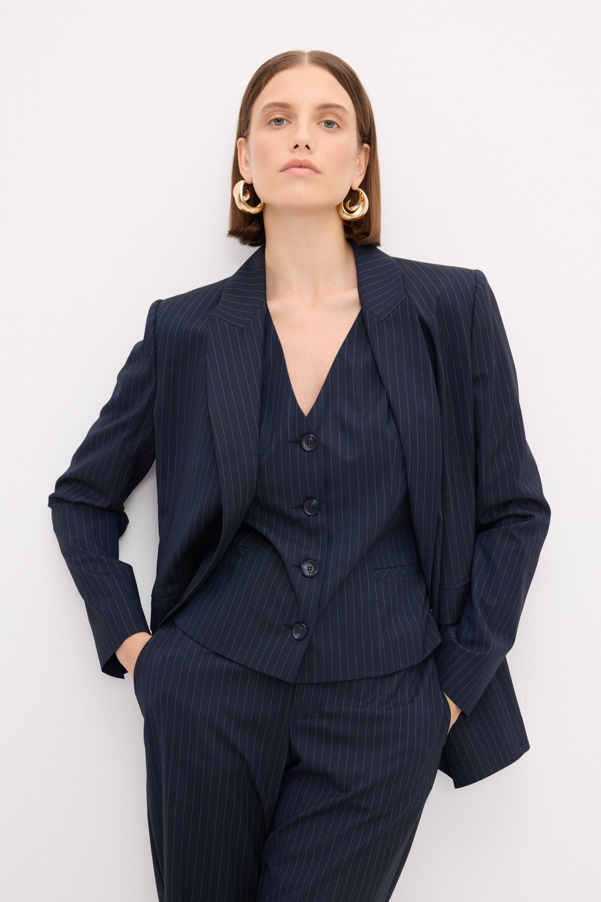 Love My Body-Fashion Passion Striped Jacket 5
