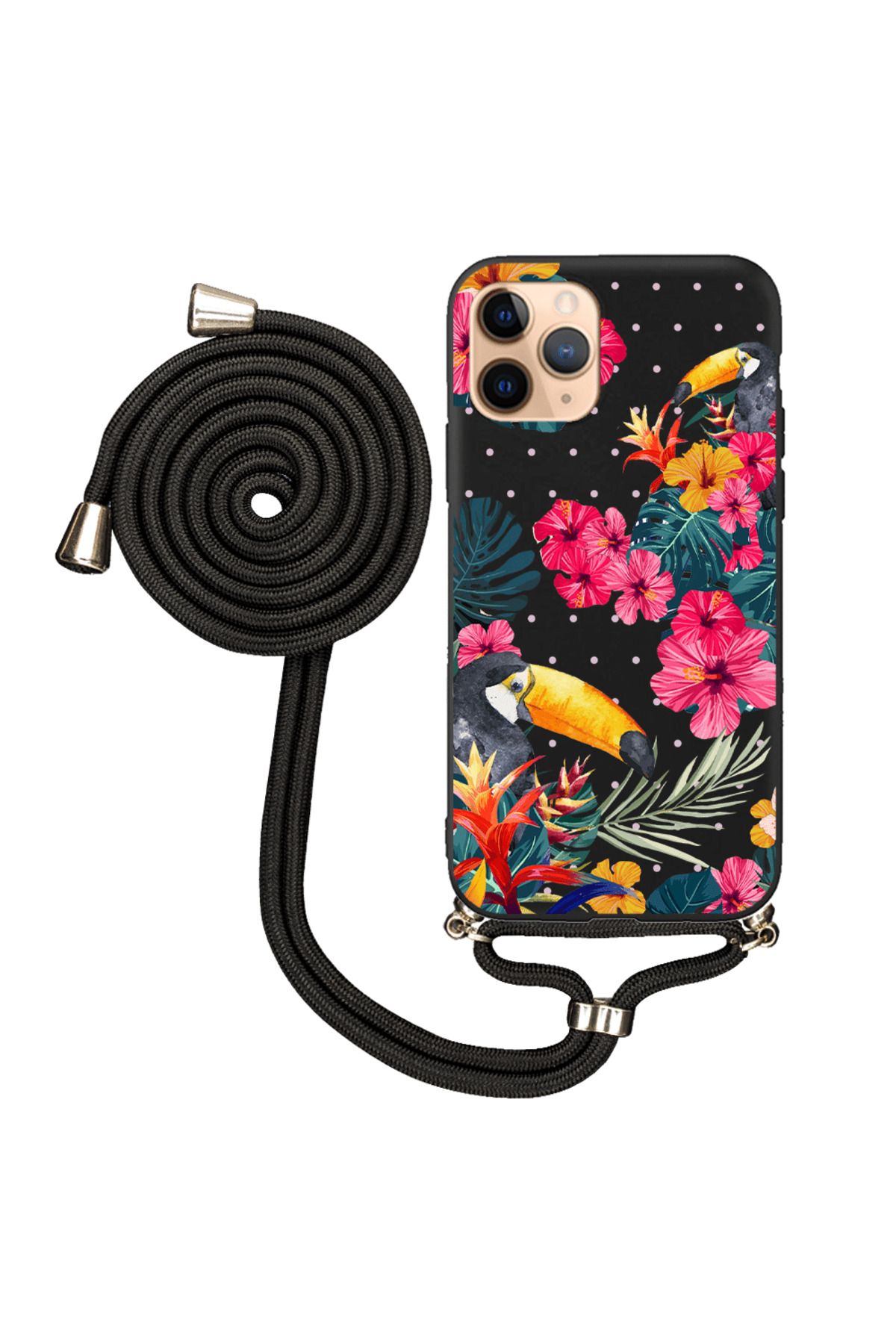 Royaleks iPhone 11 Pro Max İpli Lansman Kılıf - Tropical