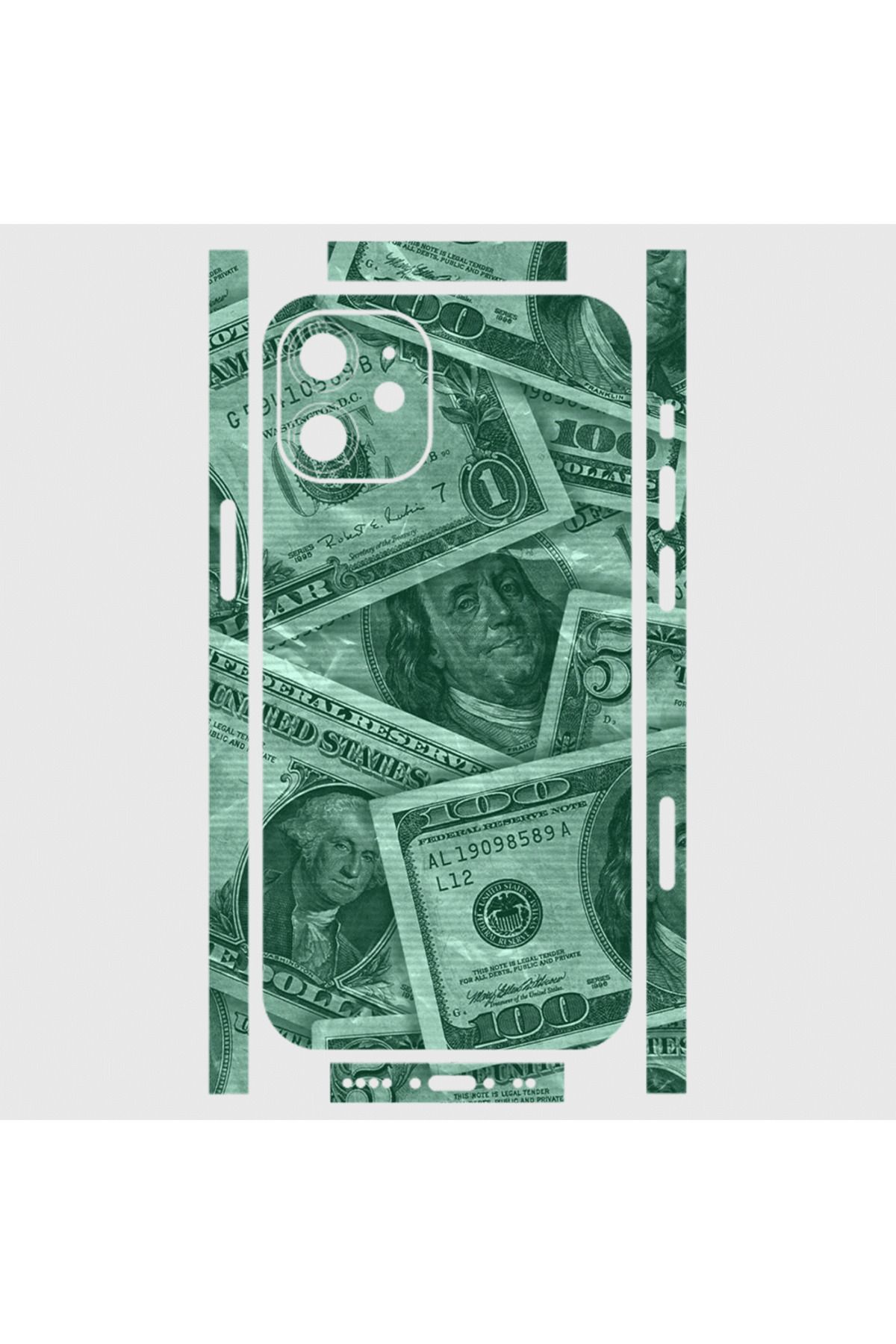 Royaleks iPhone 12 Mini Telefon Kaplama - One Dollar