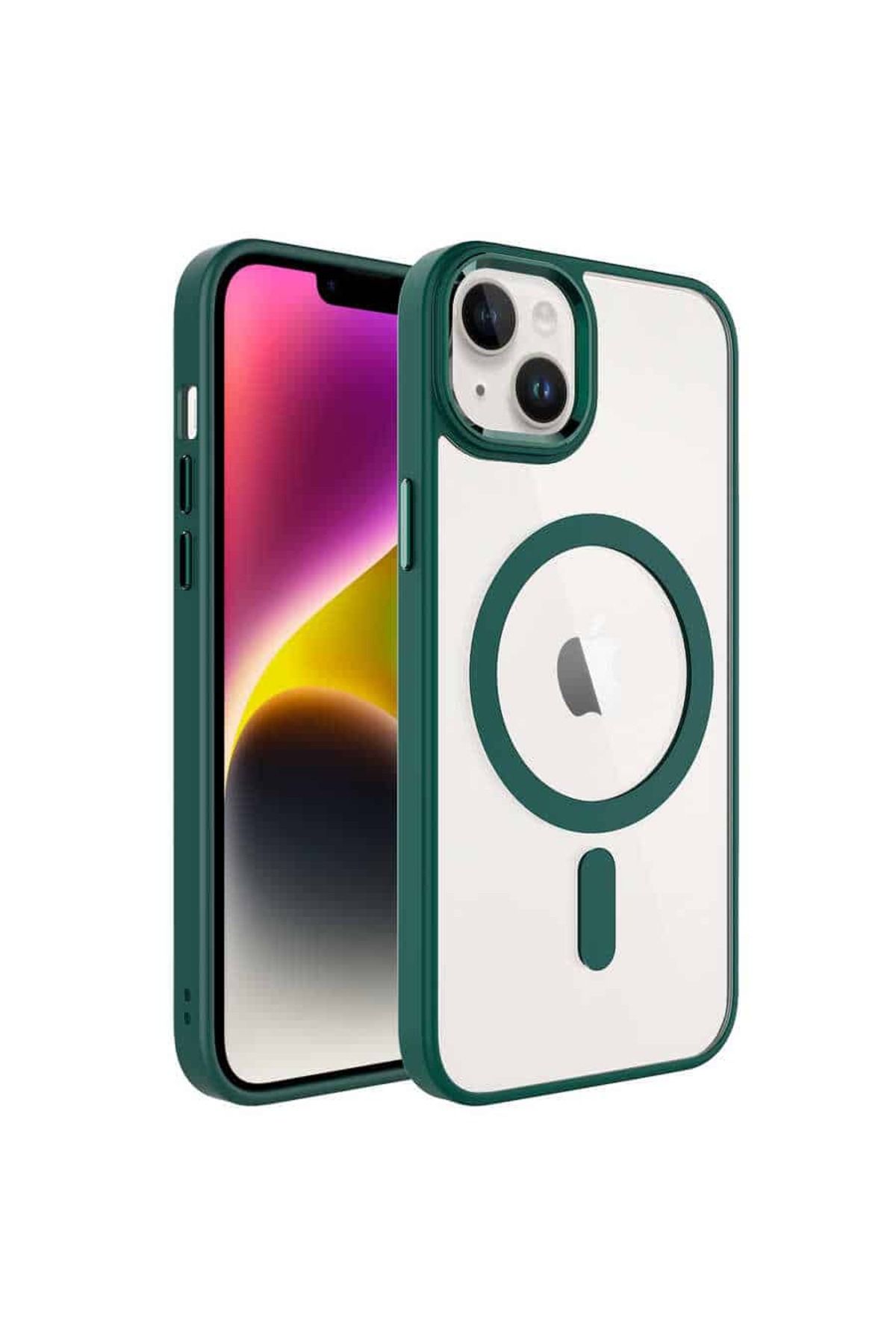 Royaleks IPHONE 14 PLUS KROM MAGSAFE KAPAK