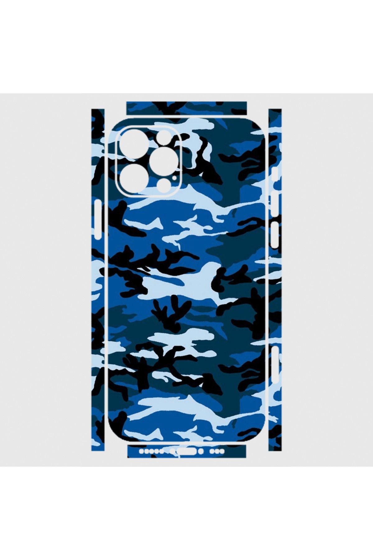 Royaleks iPhone 12 Pro Max Telefon Kaplama - Black Sea