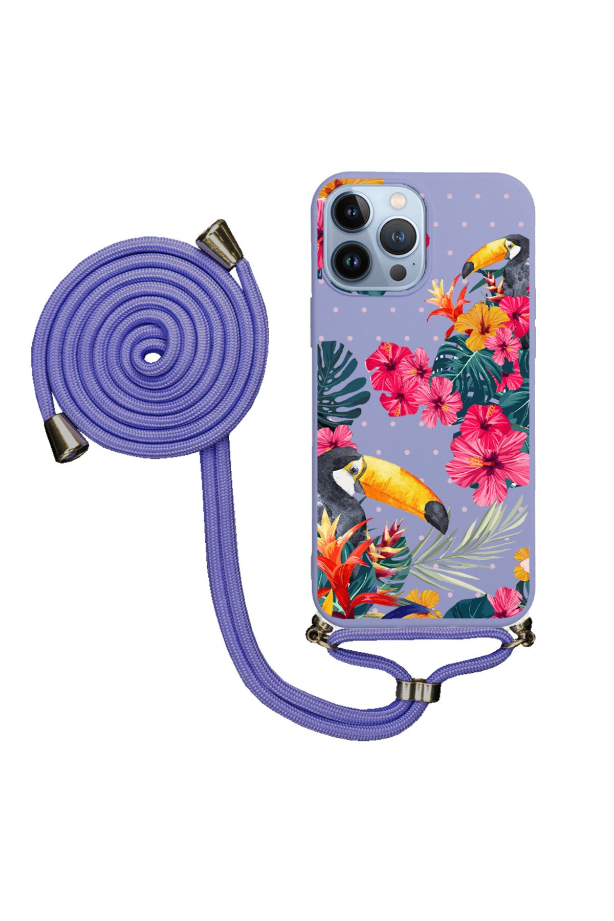 Royaleks iPhone 13 Pro İpli Lansman Kılıf - Tropical