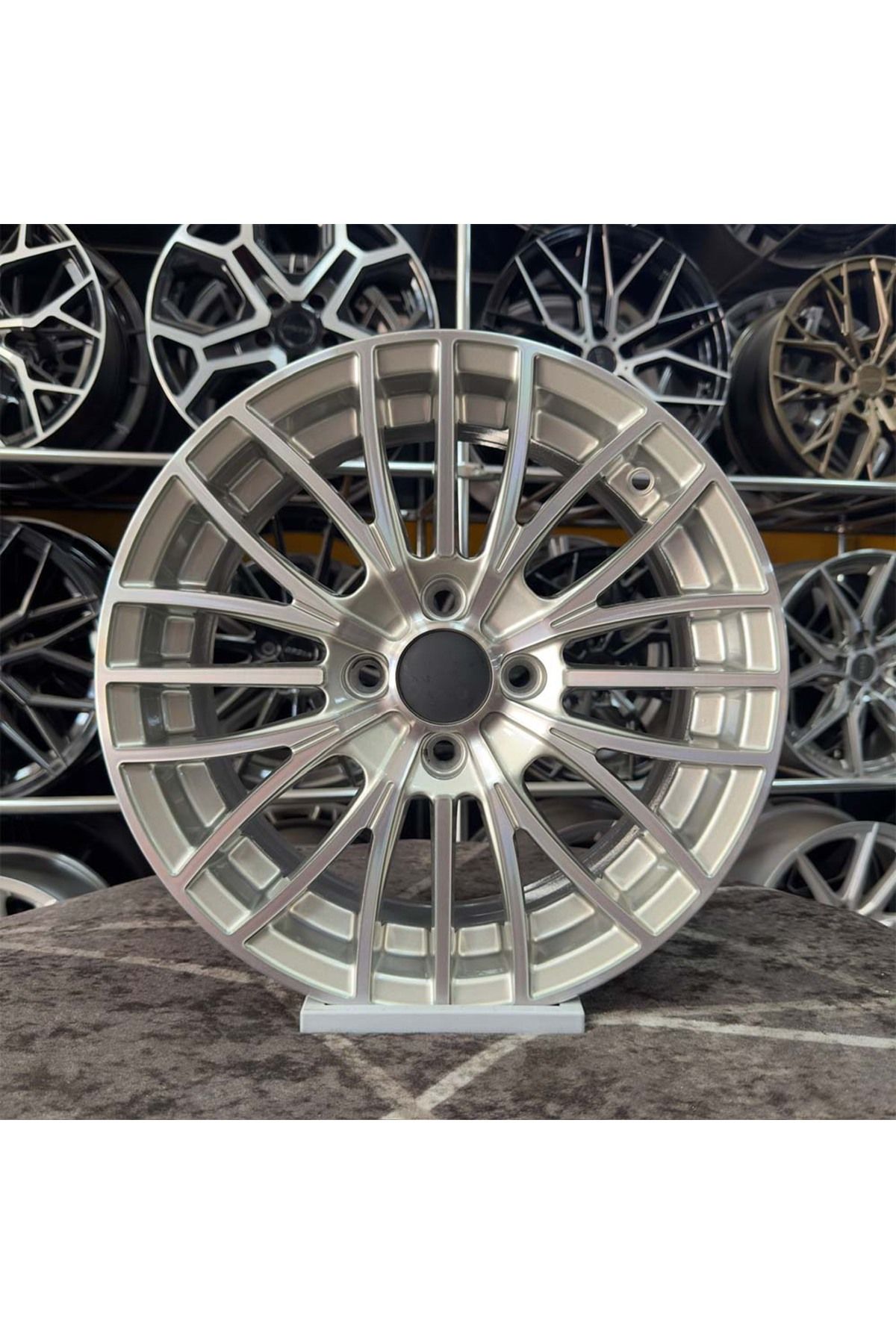 kormetal 14 inç 4x108 FİESTA Uyumlu Gümüş Jant Modeli Ford (4 ADET)