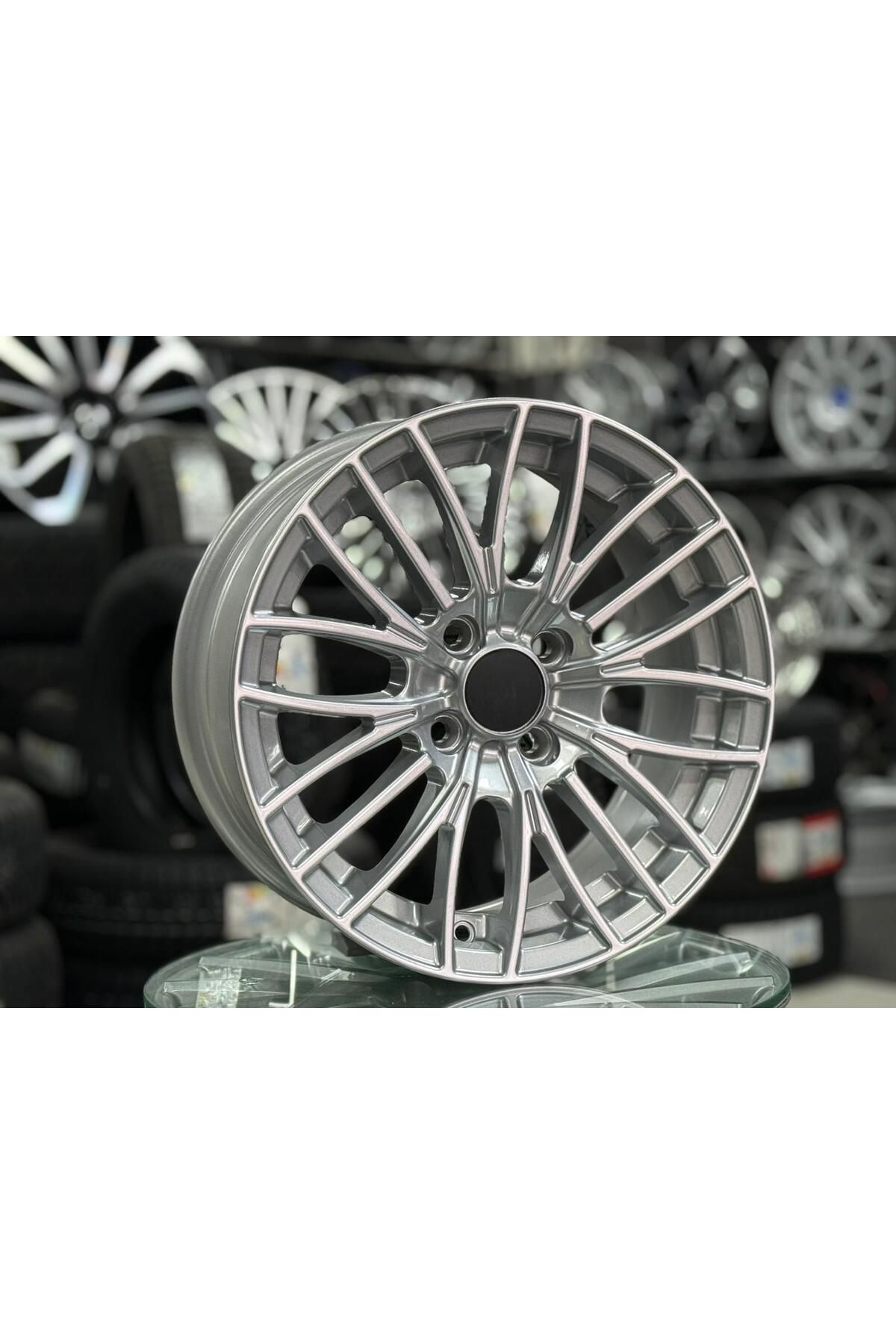 RC CLK164 4*100 6.5/15'' ET35 67,1 SİLVER CLİO-HYUNDAI-HONDA UYUMLU JANT TAKIMI (4 ADET)