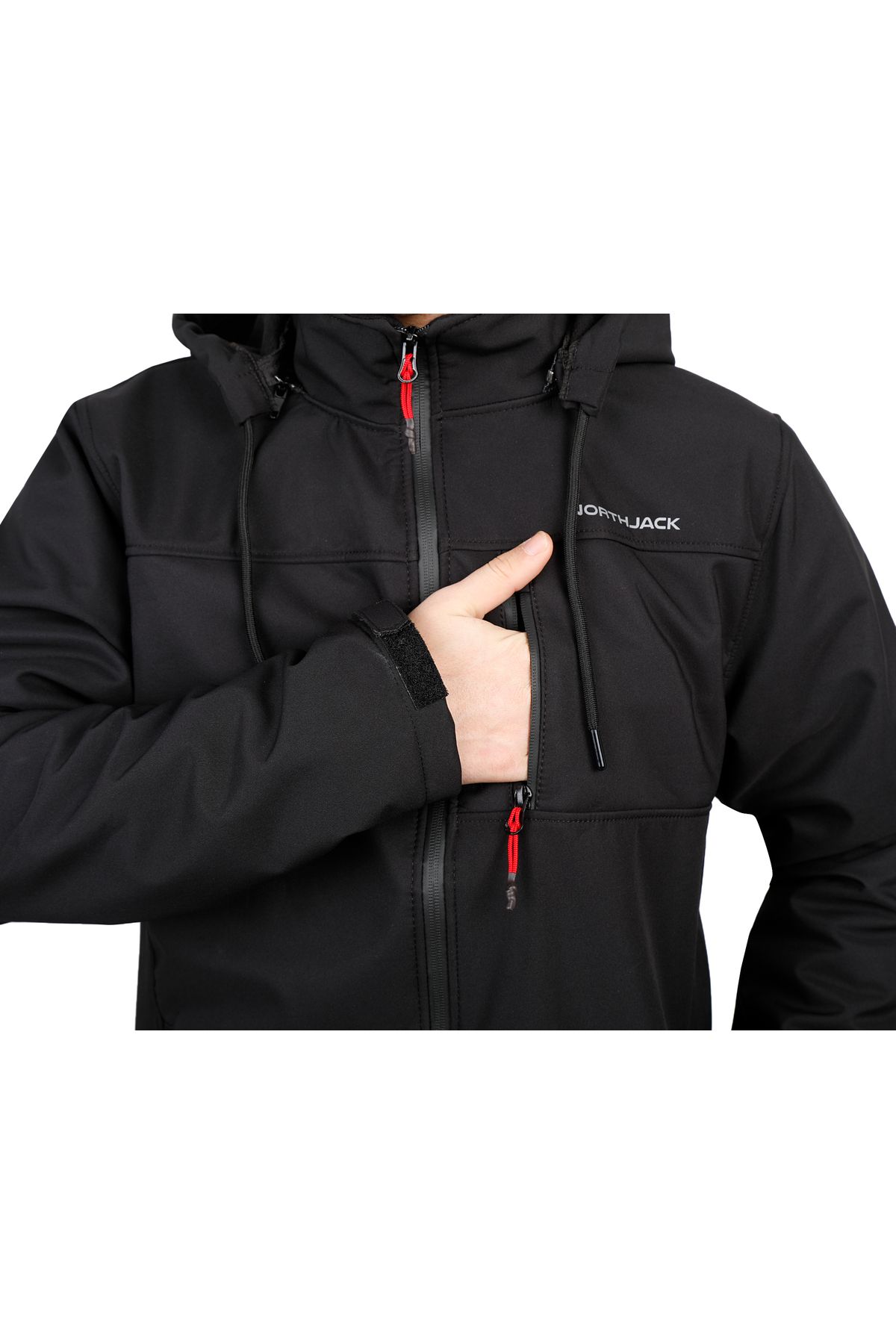 کاپشن مردانه Softshell مقاوم در برابر آب و باد Northjack