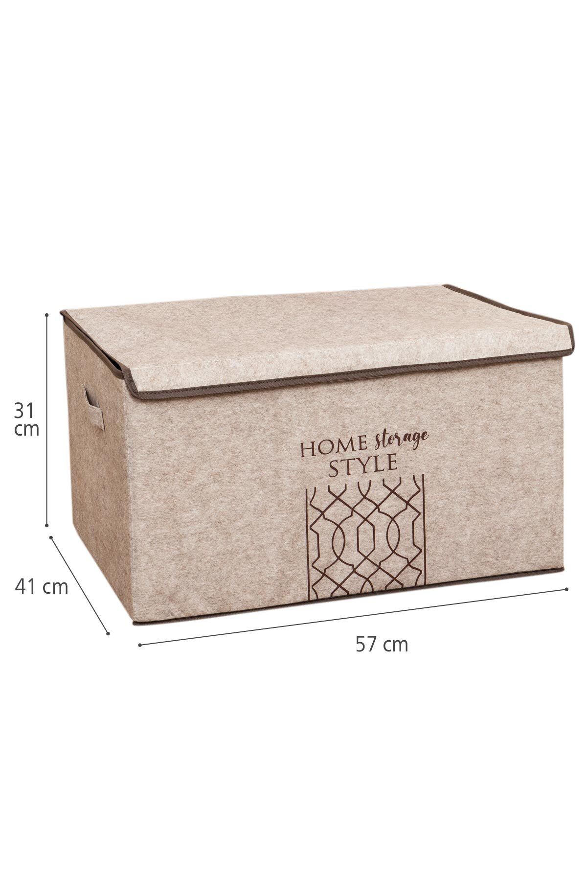 ALAS-Multi-Purpose Mega Plus Box Storage with Felt Lid 57x41x31 Cm 4