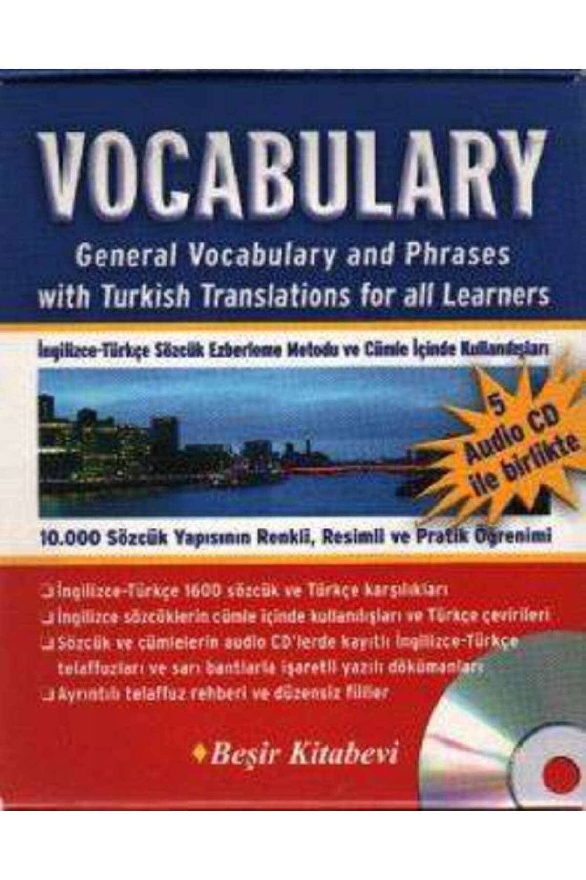 Beşir Kitabevi Vocabulary (5 Audio CD ile Birlikte)