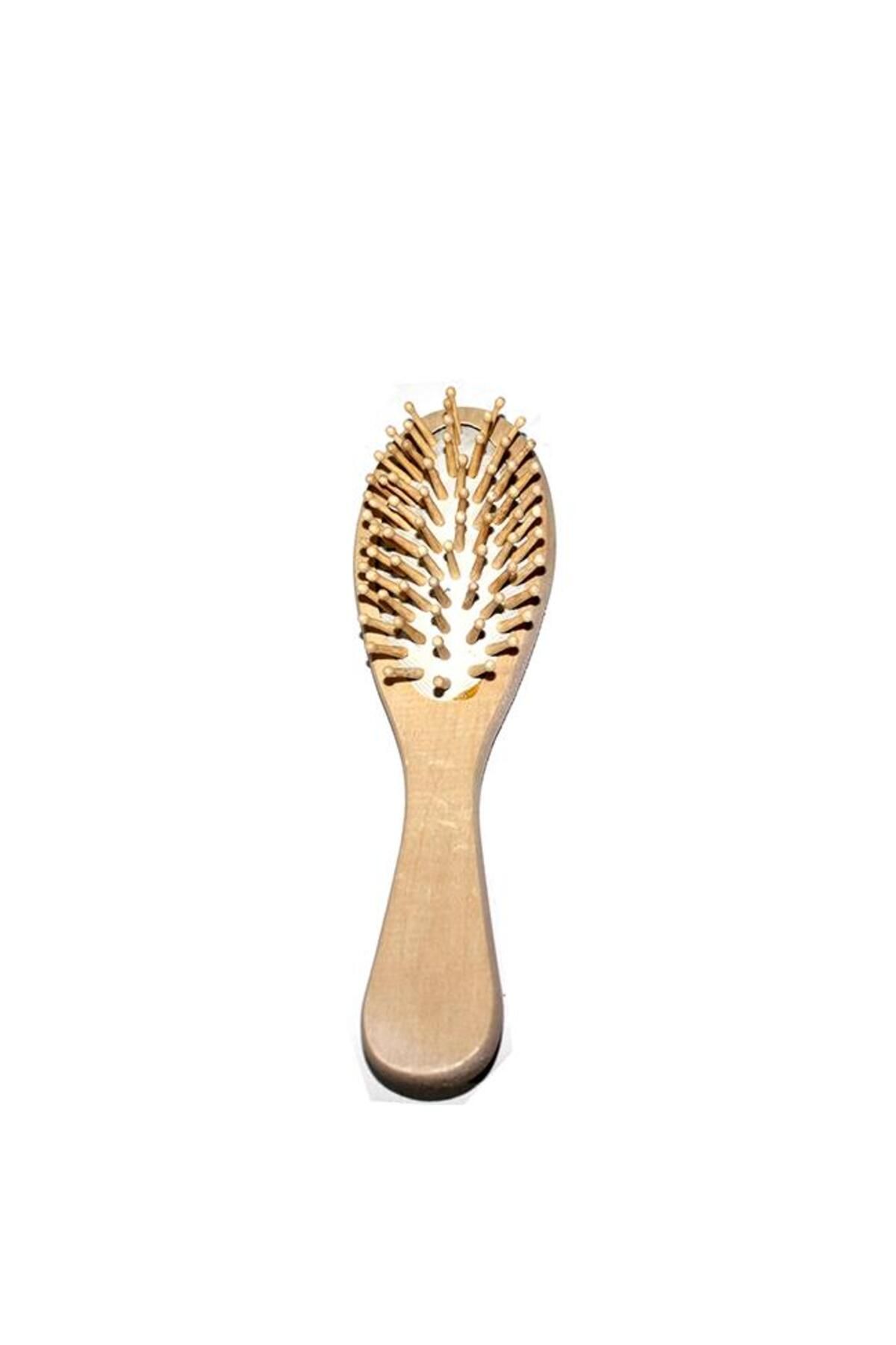 Serero Ahşap Fırça Tarak Doğal Naturel