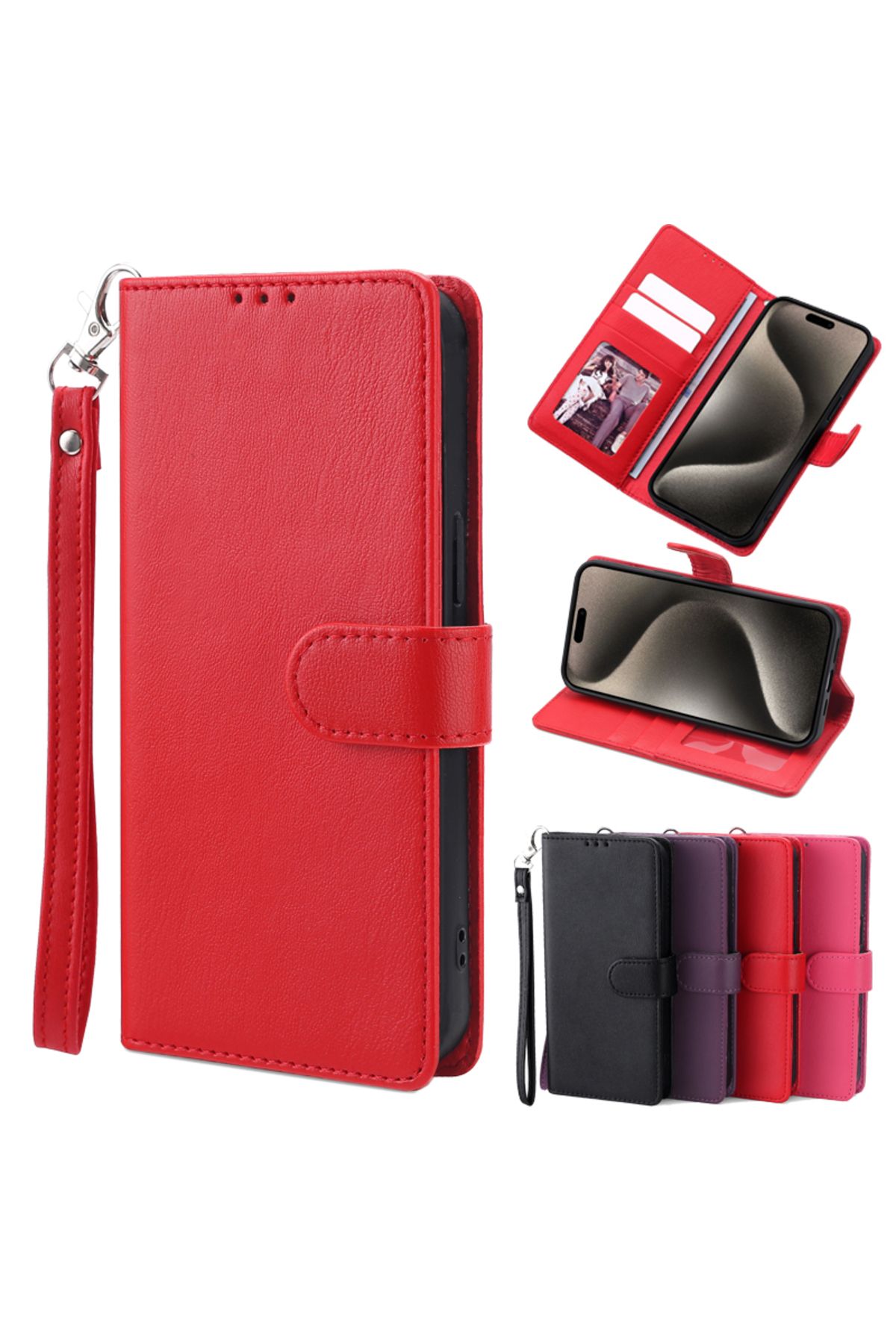 Choice-Filp Leather Case For Nokia 1.3 1.4 2.2 2.4 3.1 3.1a 3.1c 3.2 3.4 4.2 5.1 5.3 5.4 6 6.2 7.1 7.2 ... 2