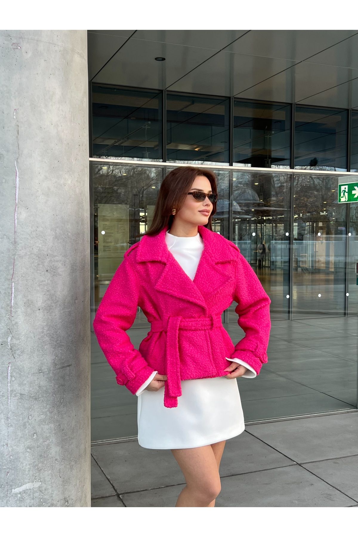 Love London Store-Soft Feather Coat 4