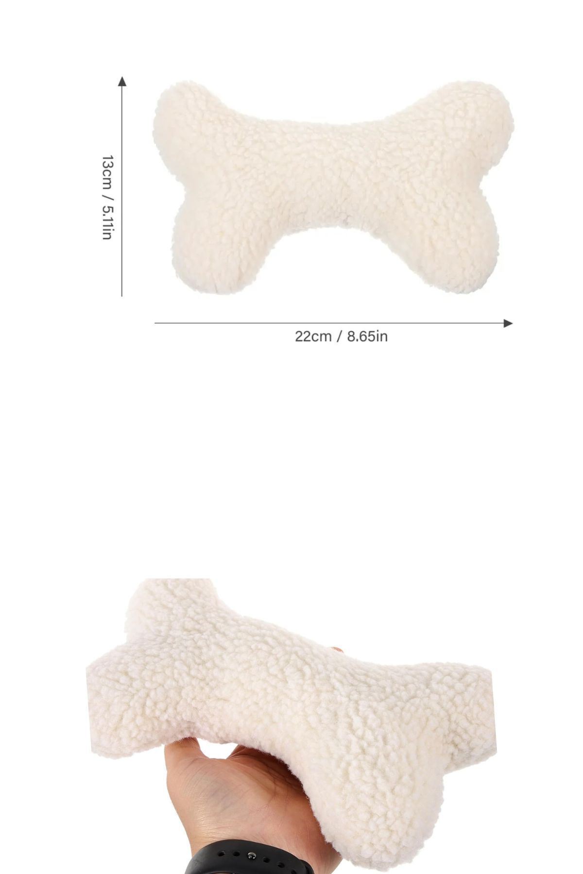 Nurnivus-Osseous Dog Stress Teething Traction Pillow Toy Dog Play Pillow Dog Toy 3