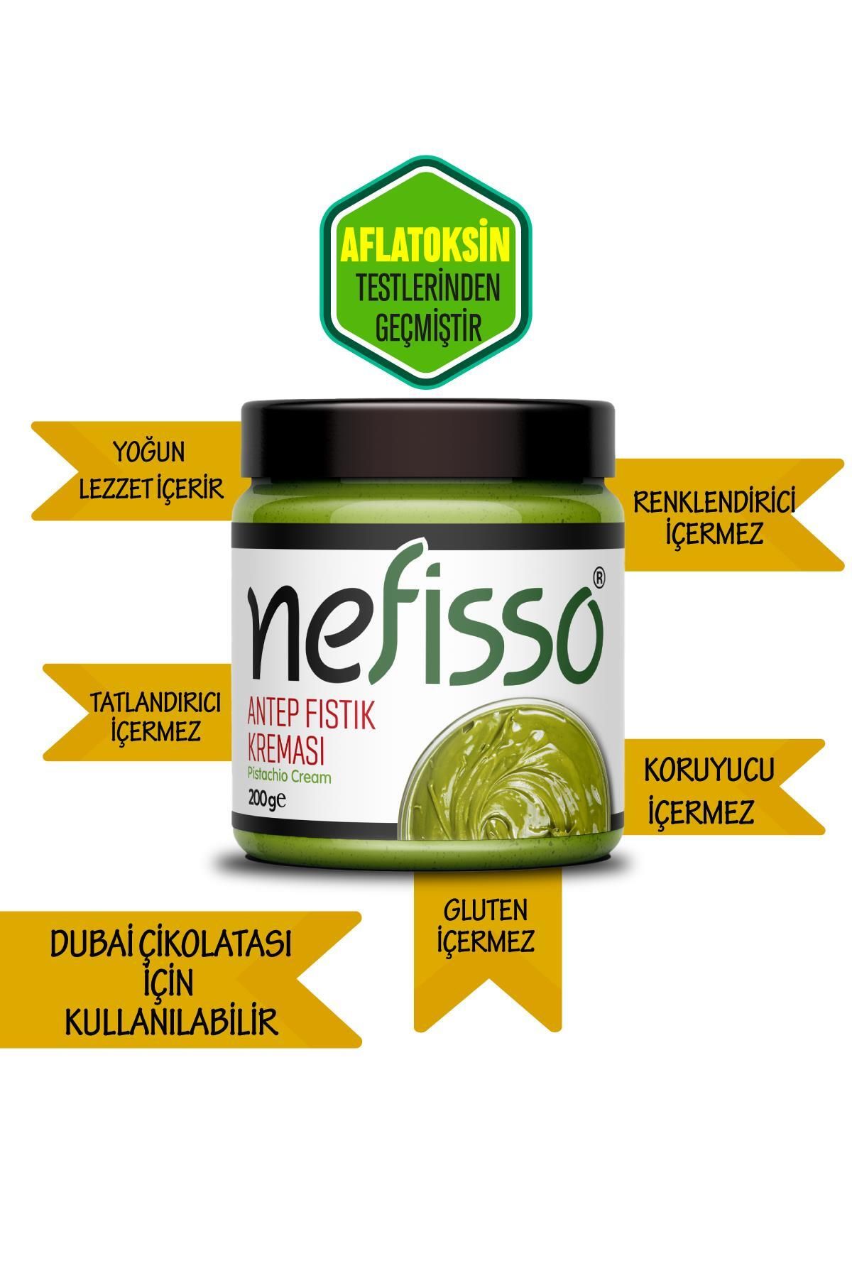 NEFİSSO Antep Fıstık Kreması 200 G