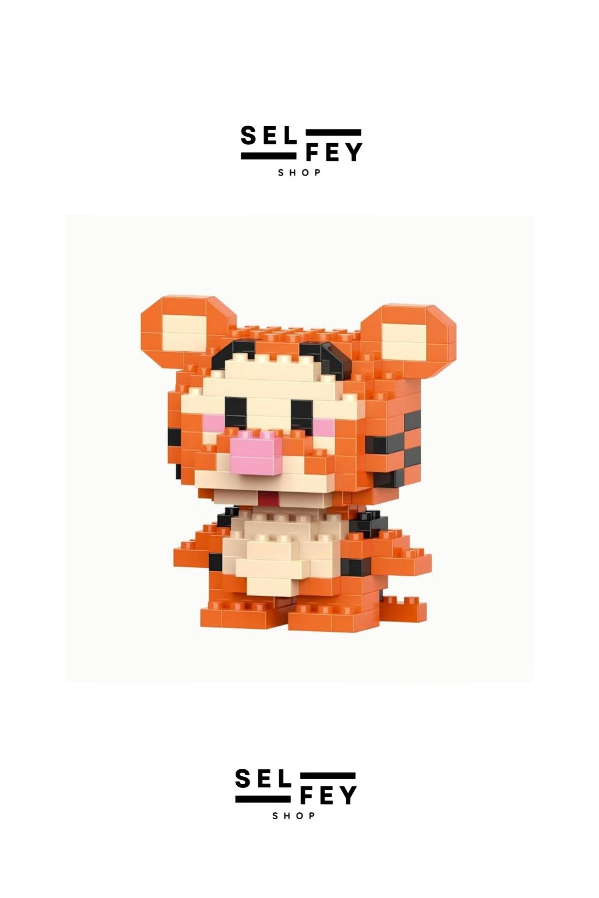 SelFey-Lego Model Tigger Mini Figure 3