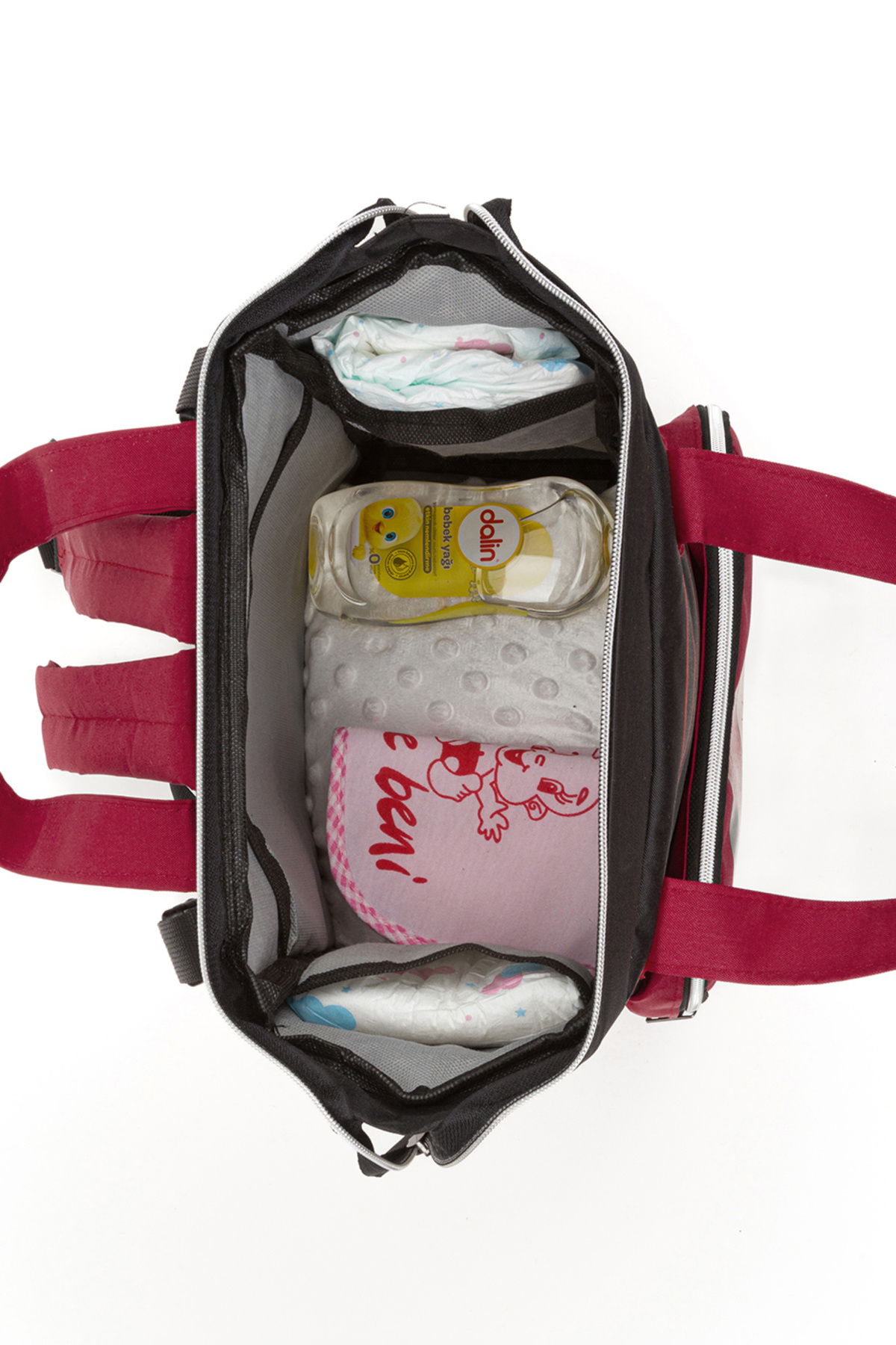 Lui Baby Anne Bebek Bakım Sırt Çantası Termal Biberonluk Bebek Arabası Askı Aparatı Hediye Minnie Mouse fotoğrafı 7 (önizleme)