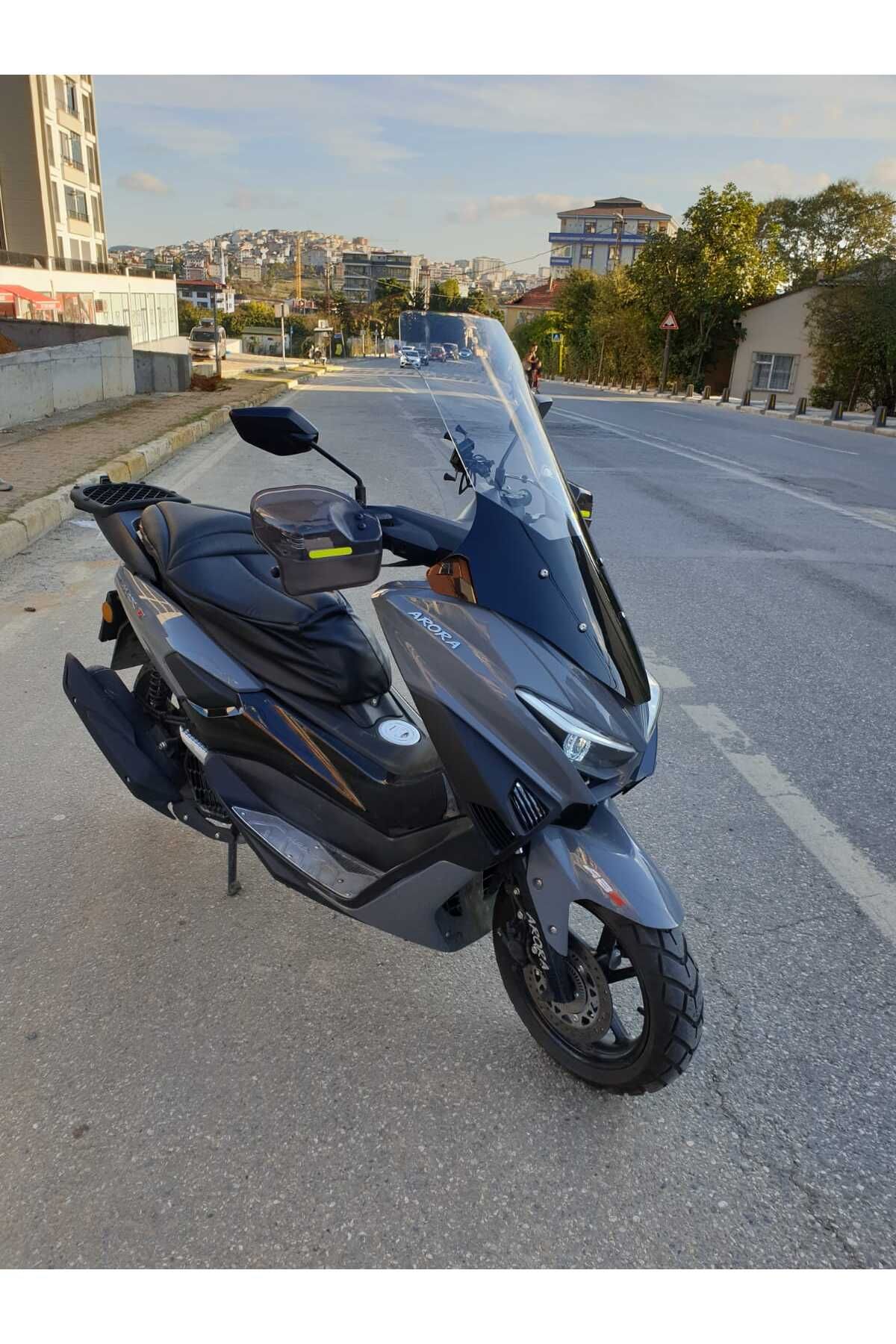 Arora Max T 150 Siperlik Ön Cam 2022-2025 Model 78cm Şeffaf Renkli 4mm UZUN CAM