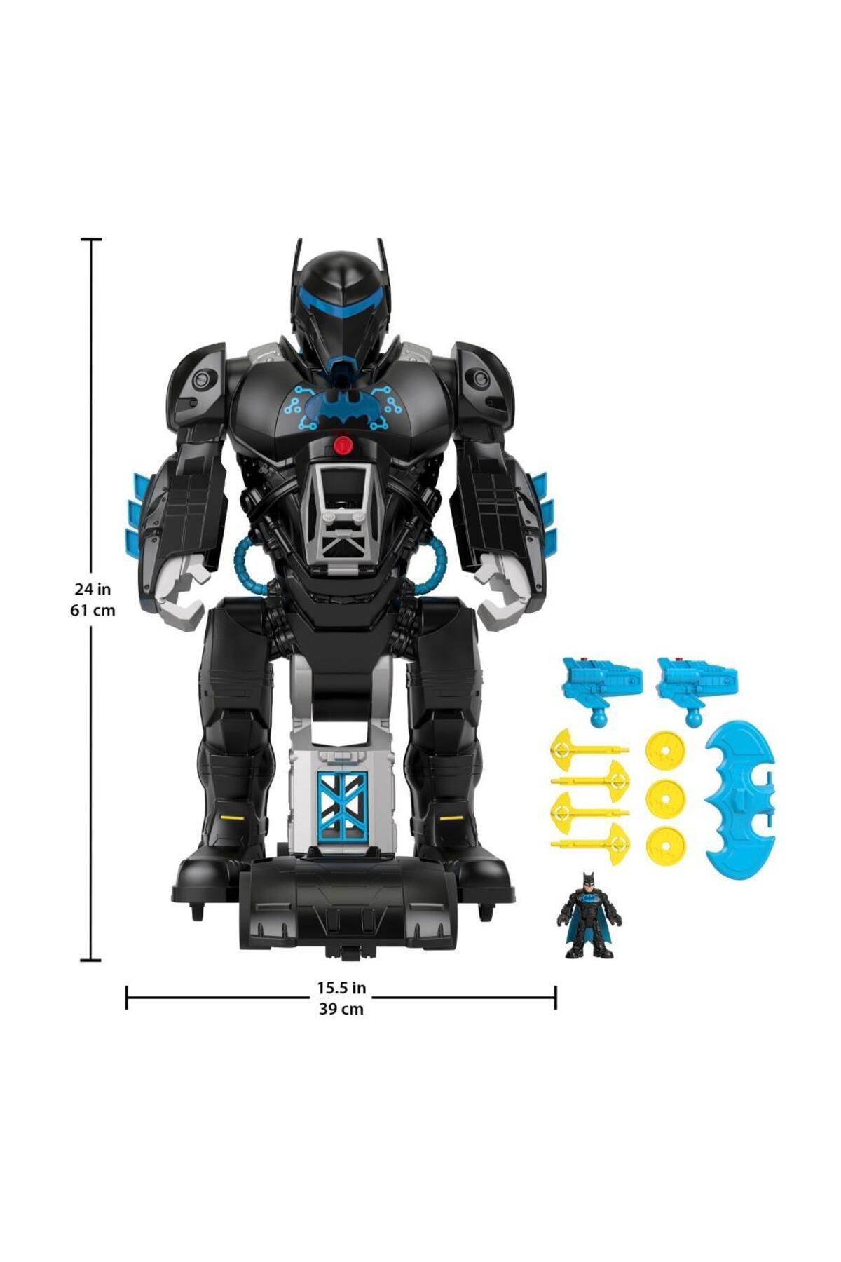 Dc Super Friends Bat-tech Batbot Oyun Seti Gwt23 - 7