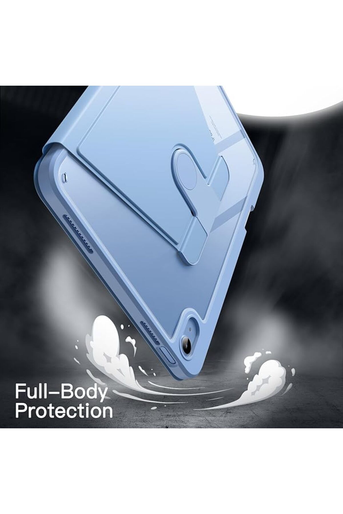 FUJİMAX-Case for Apple iPad 10Th Generation 10.9 Inch Case with 360 Degree Rotating Head Horizontal and Vertical Stand Case 2