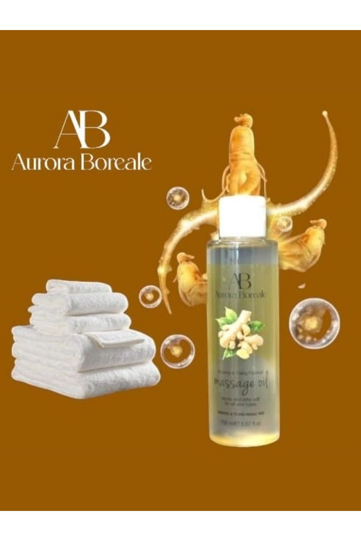 Marbode Aurora Boreale Ginseng Aromalı Masaj Yağı 150 ML