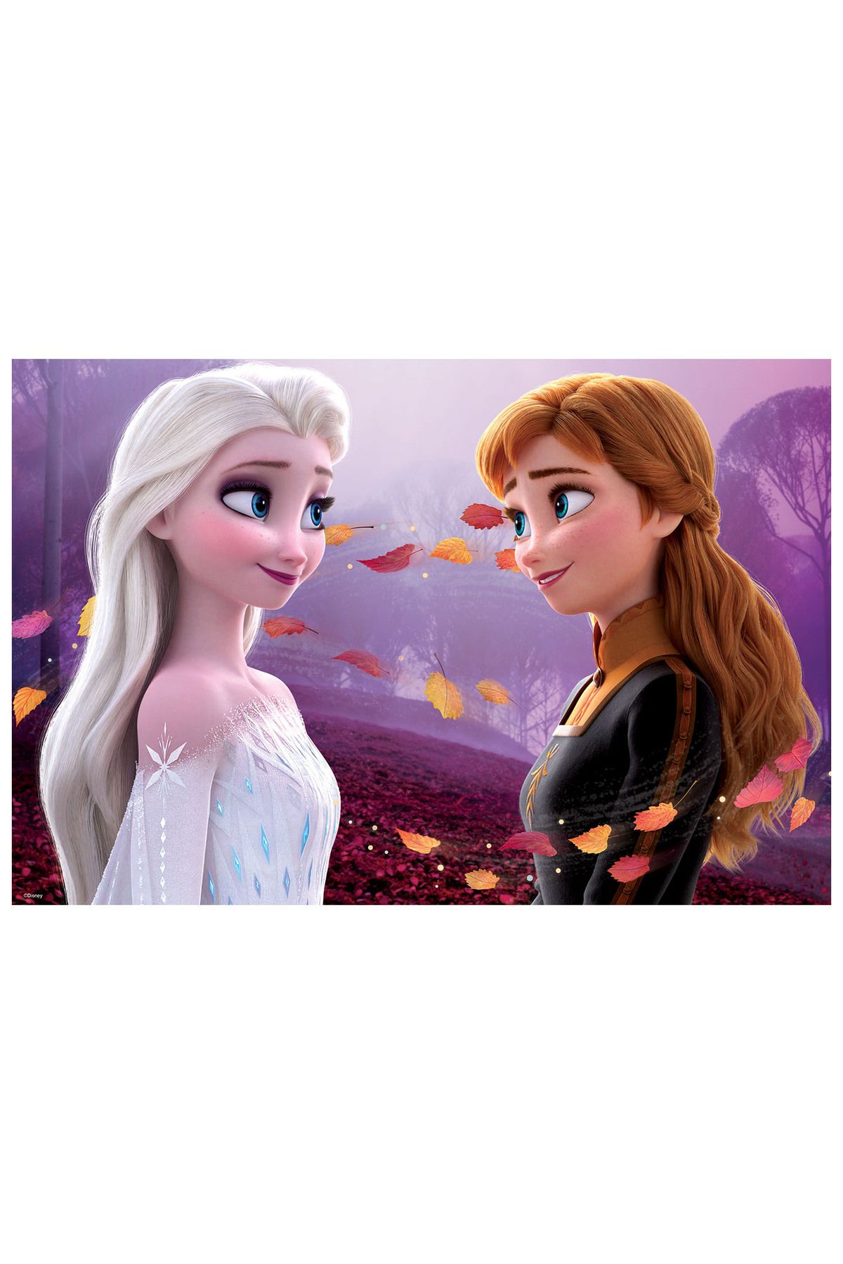 Prime 3D Disney Frozen Çift Taraflı Puzzle 200 Parça 37547