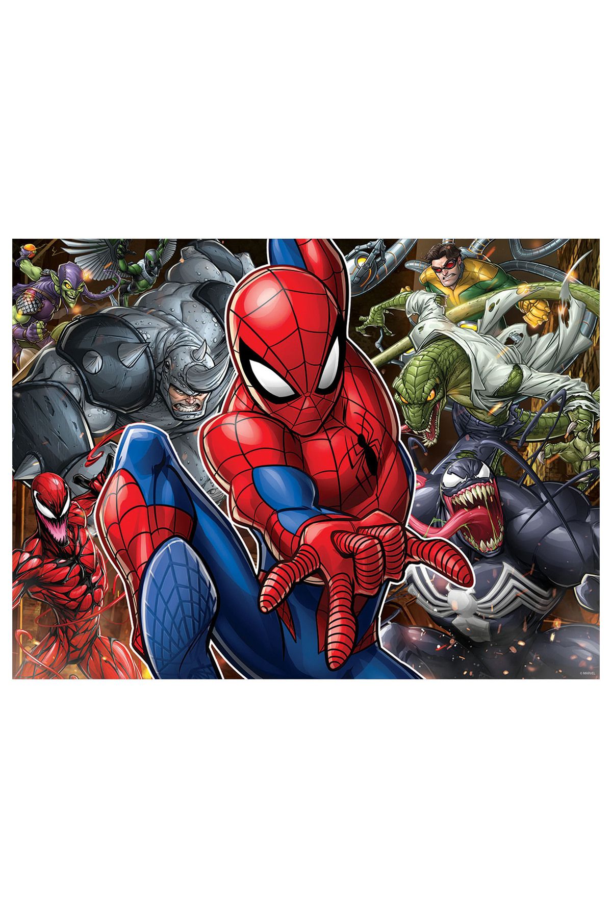 Prime 3D Marvel Spider-Man Çift Taraflı Puzzle 500 Parça 37555