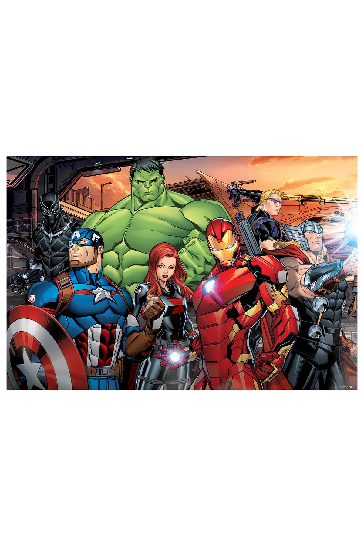 Prime 3D Marvel Avengers Çift Taraflı Puzzle 200 Parça 37551