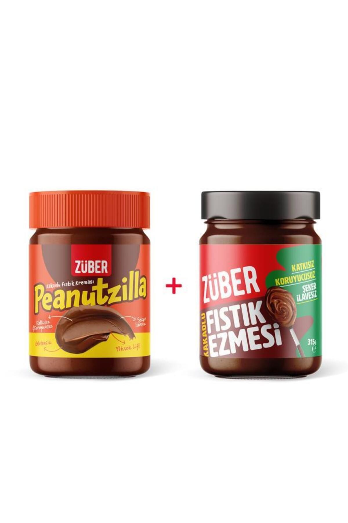 Züber Peanutzilla x1+ Kakaolu Fıstık Ezmesi x1