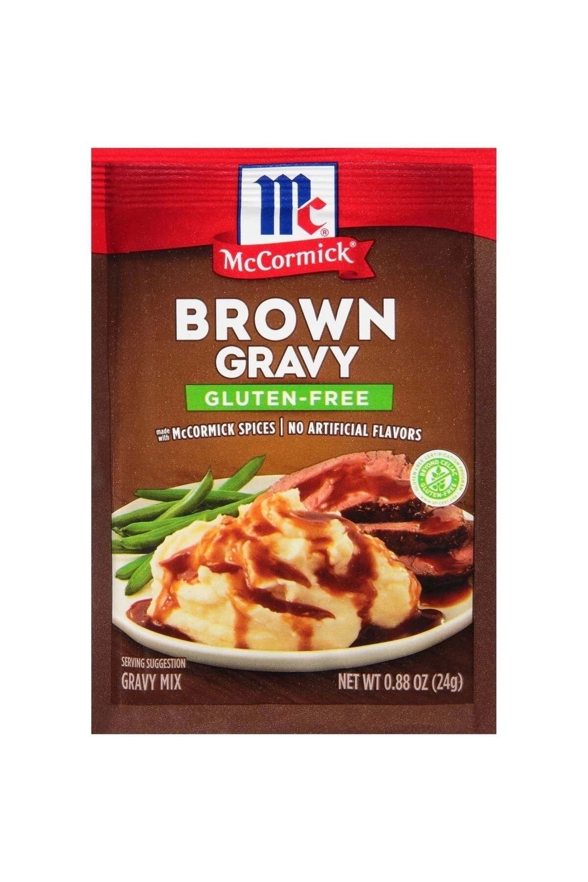 McCormick Brown Gravy Gluten-Free Gravy Mıx Sos Karışımı 24 gr