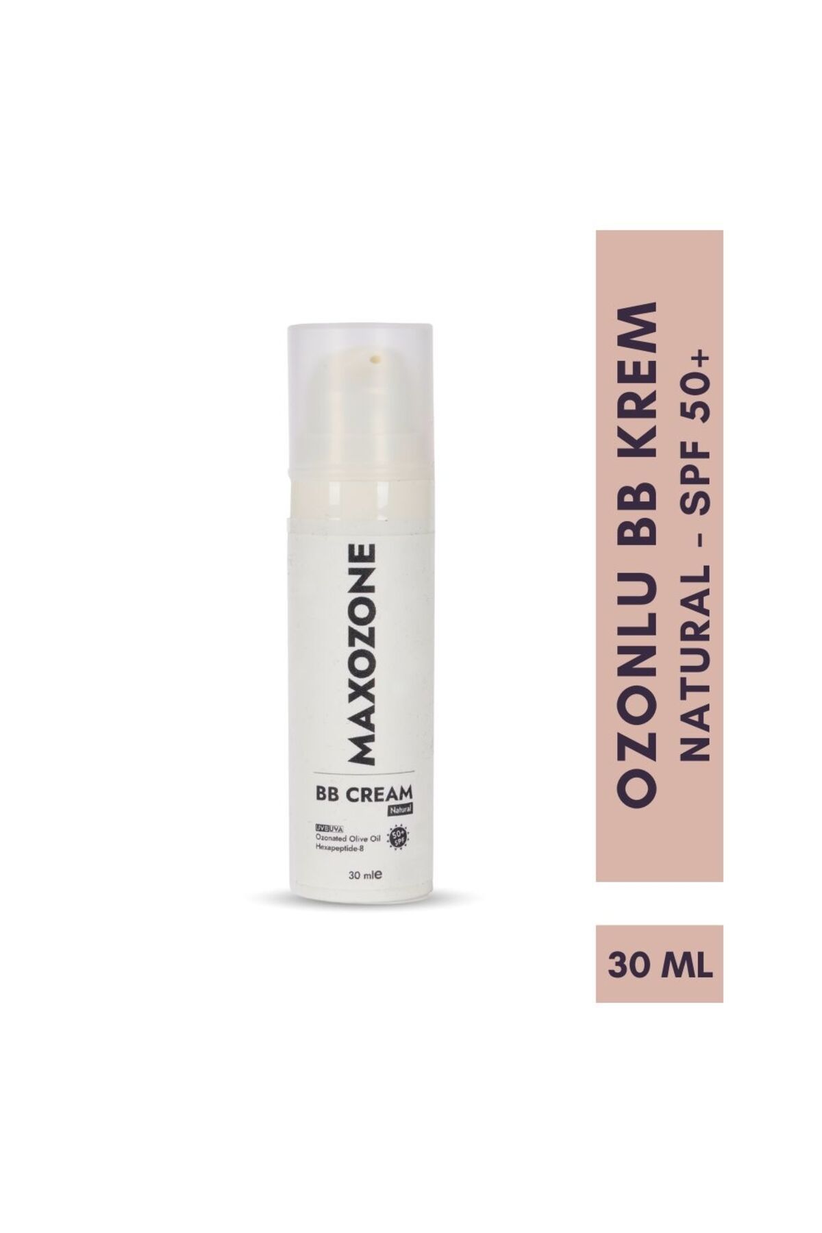 MaxOzone Ozonlu BB Krem Natural SPF 50+ 30 ml