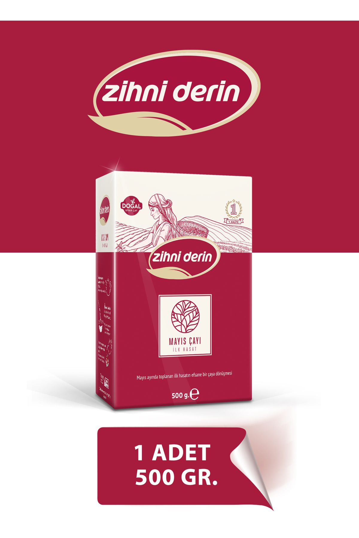 Zihni Derin MAYIS ÇAYI 500 GR. 1 ADET 500 GR.