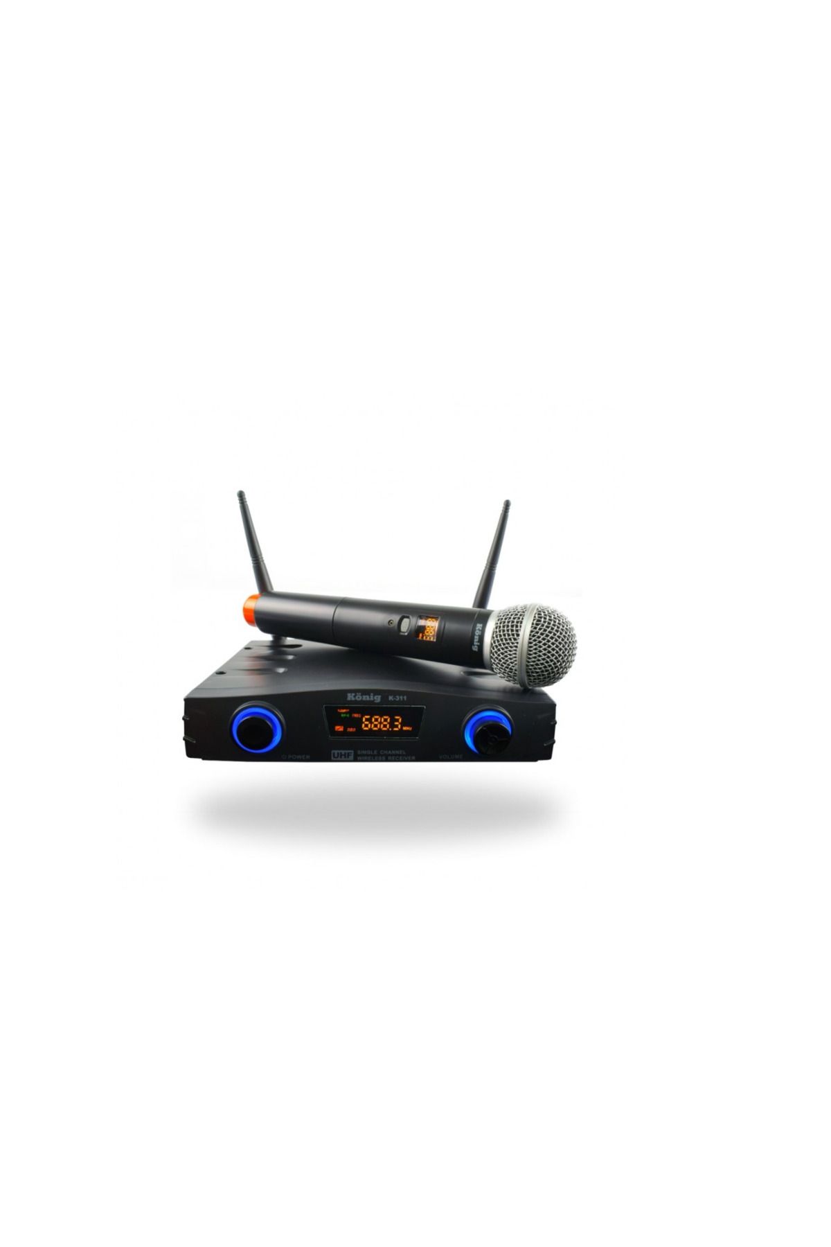 König K-311 Tek El Uhf Telsiz Mikrofon