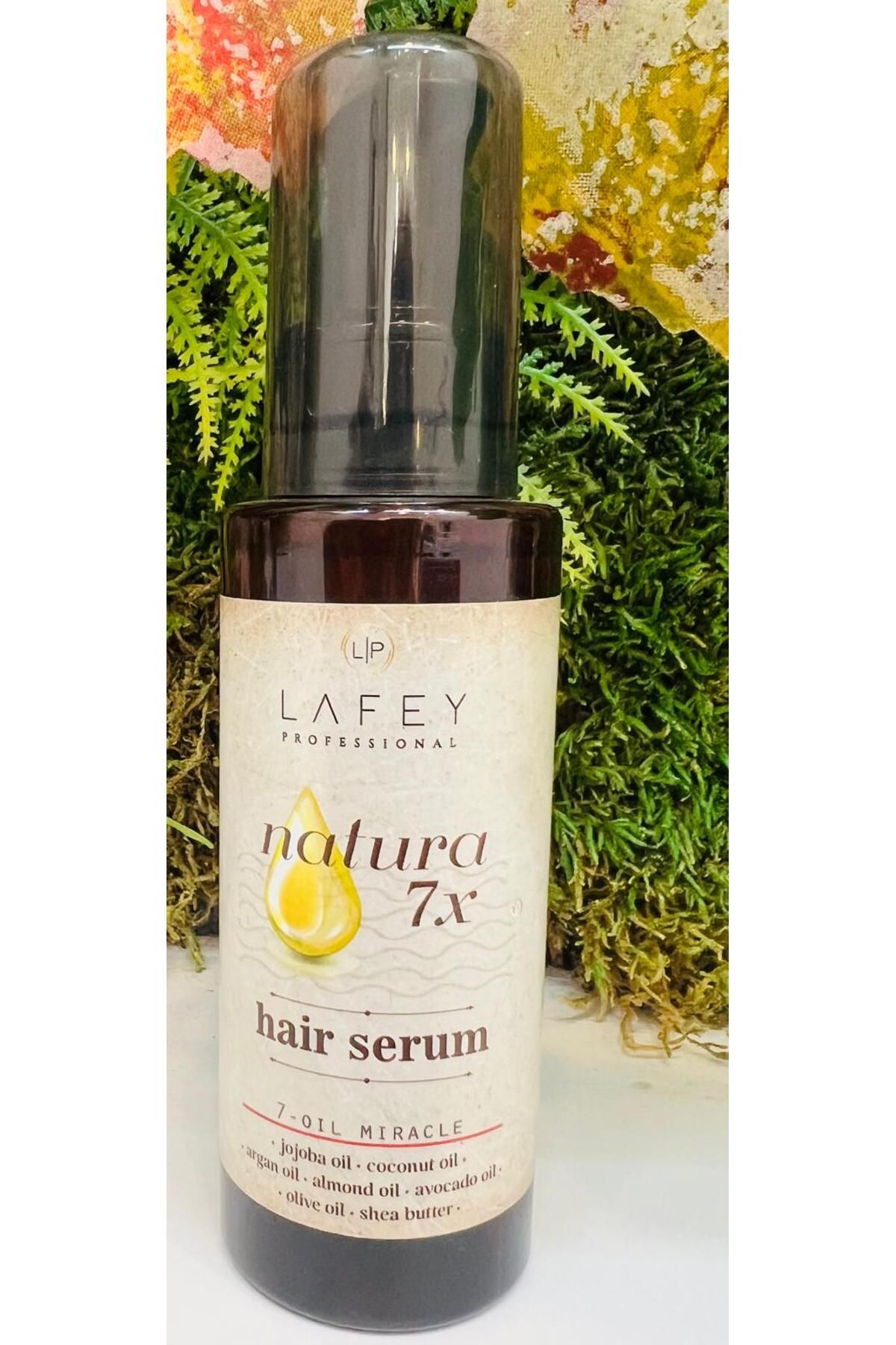 Lafey Professional Hairserum 7xmucizeviyağ kuru saçlar için yoğun onarıcı 100ml