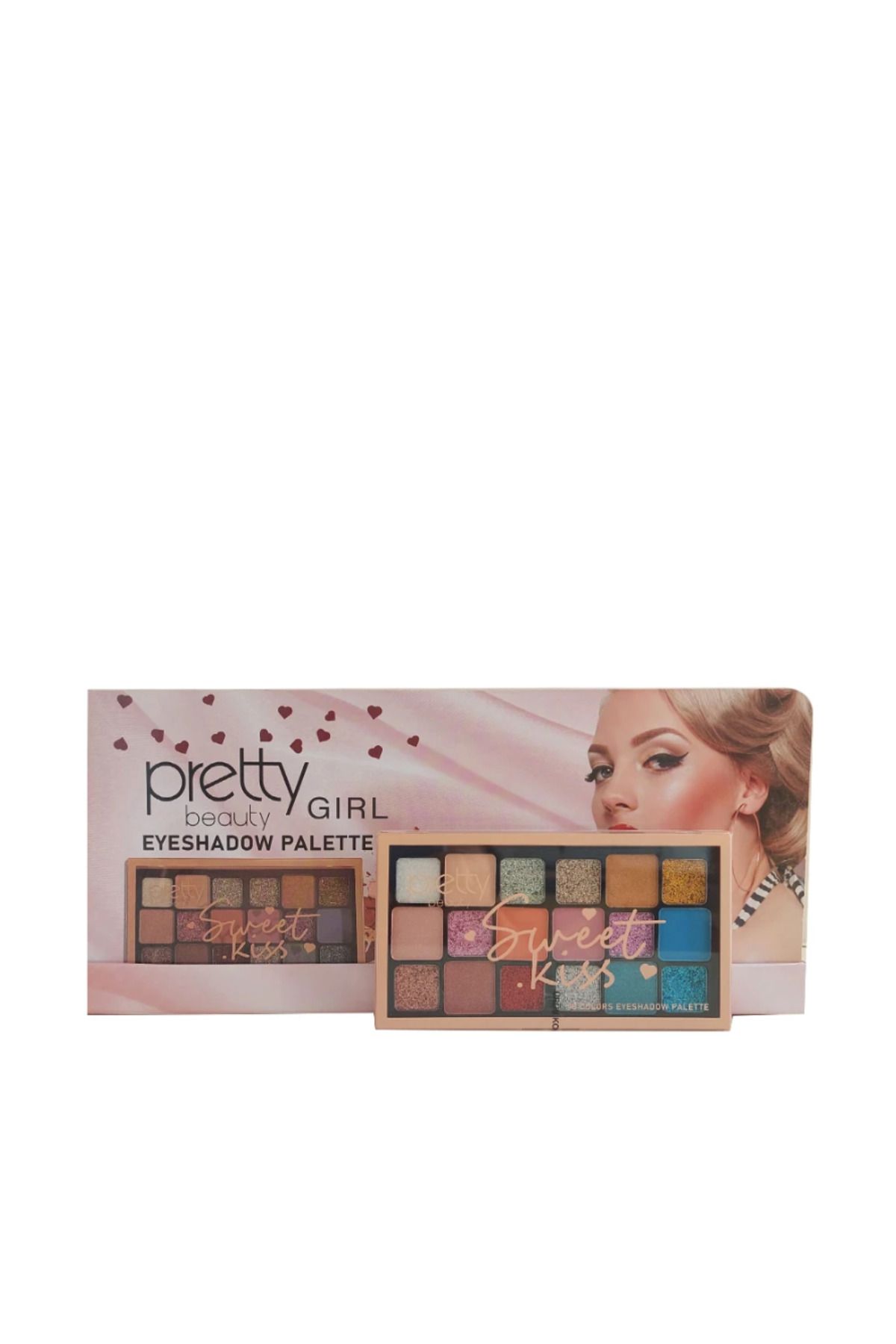 Pretty Beauty 18'lü Göz Farı Paleti Mat Parlak ve Simli Far Paleti