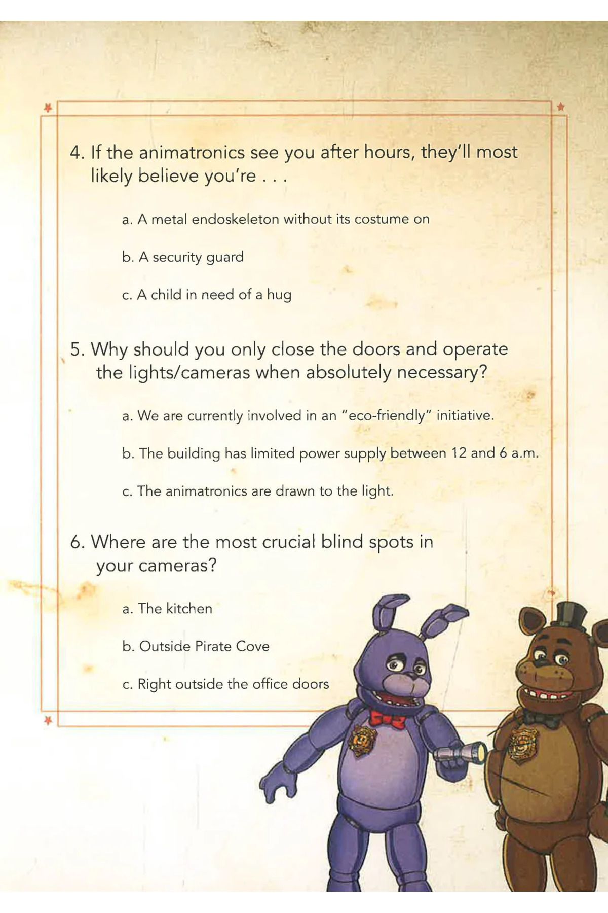 Sis Yayıncılık-Five Nights at Freddy's English Printed Survival Logbook - Hardcover 5