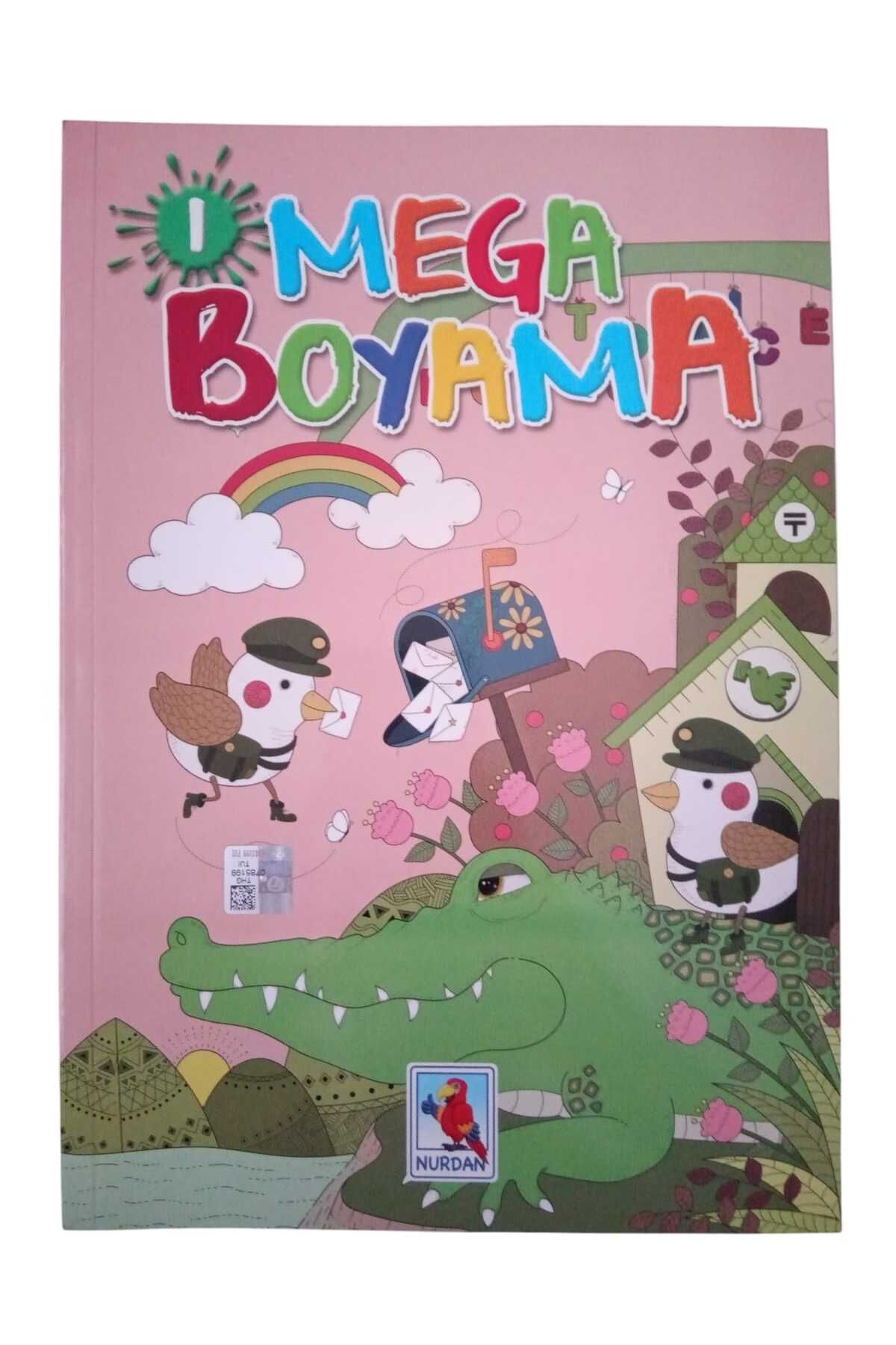 booddie Boyama Kitabı Mega Boyama 1 Boyanacak Sayfa Sayısı 90