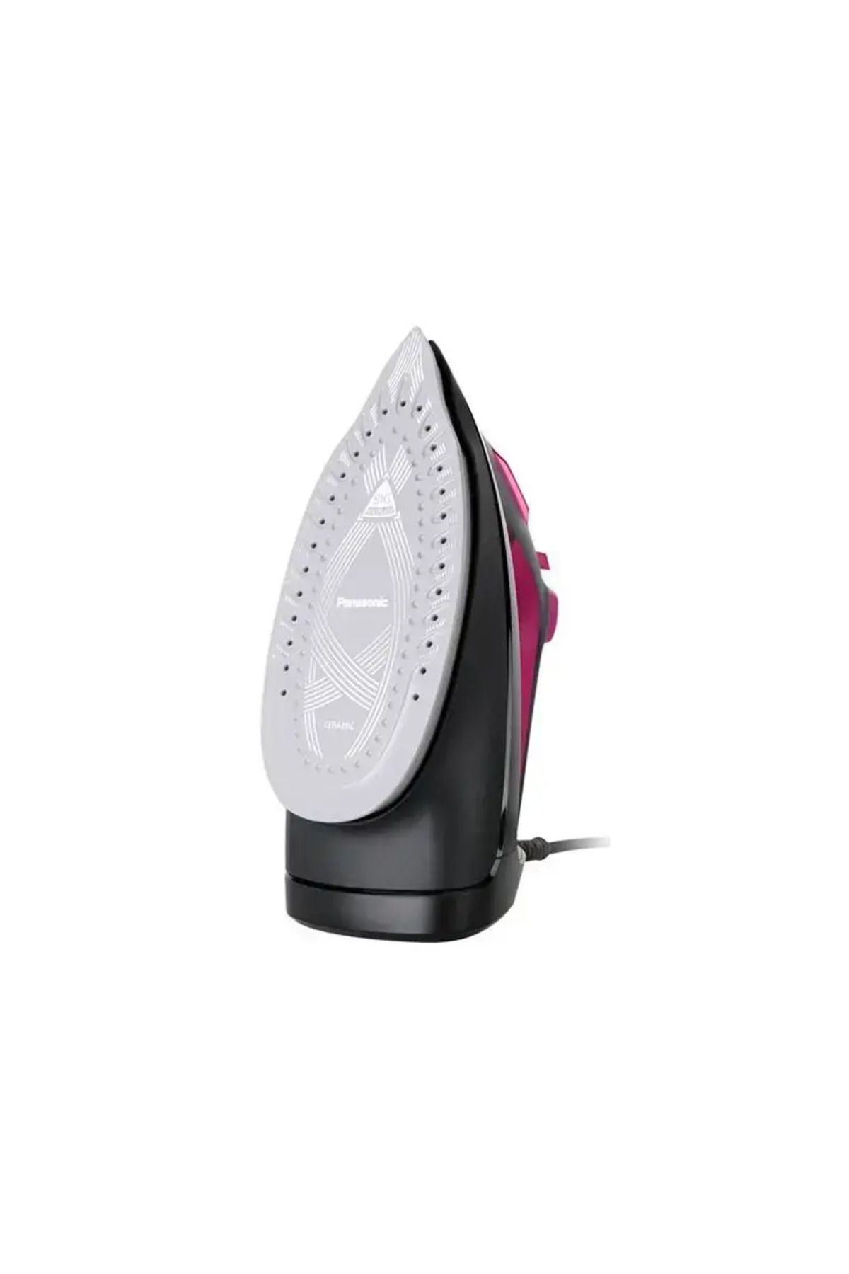 PANASONIC-Steam Iron, Ceramic Soleplate, Self Cleaning, 2300W, Purple,NIU400CPTB 5