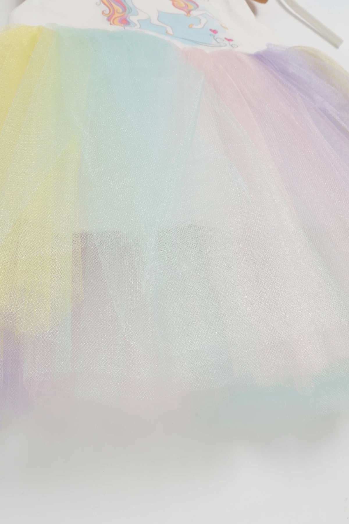 LOGO AKSESUAR Kız Çocuk Unicorn Tütü Elbise - Unicorn Taçlı fotoğrafı 3 (önizleme)