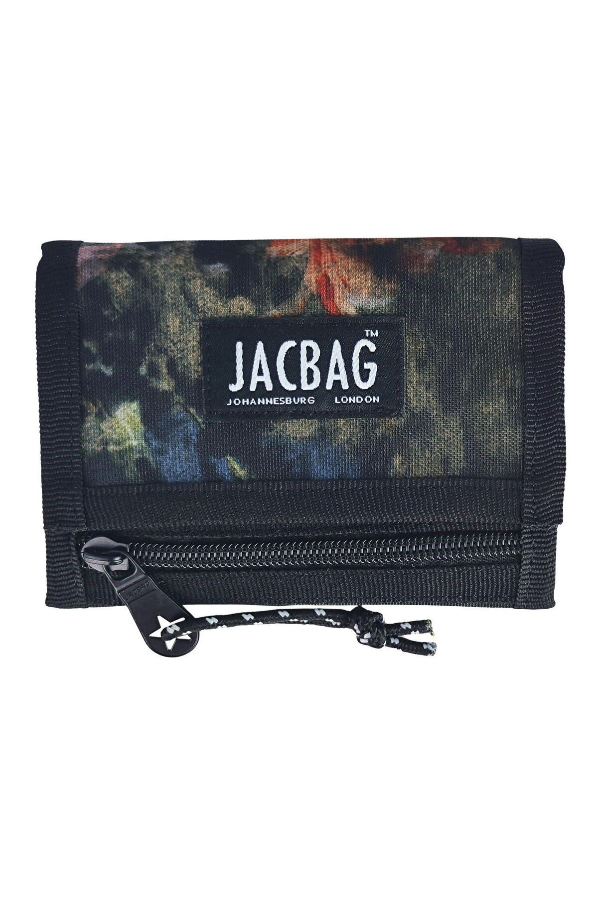 Jacbag-محفظة/حامل بطاقات فيلكرو باللون الأخضر - للأطفال والكبار 1